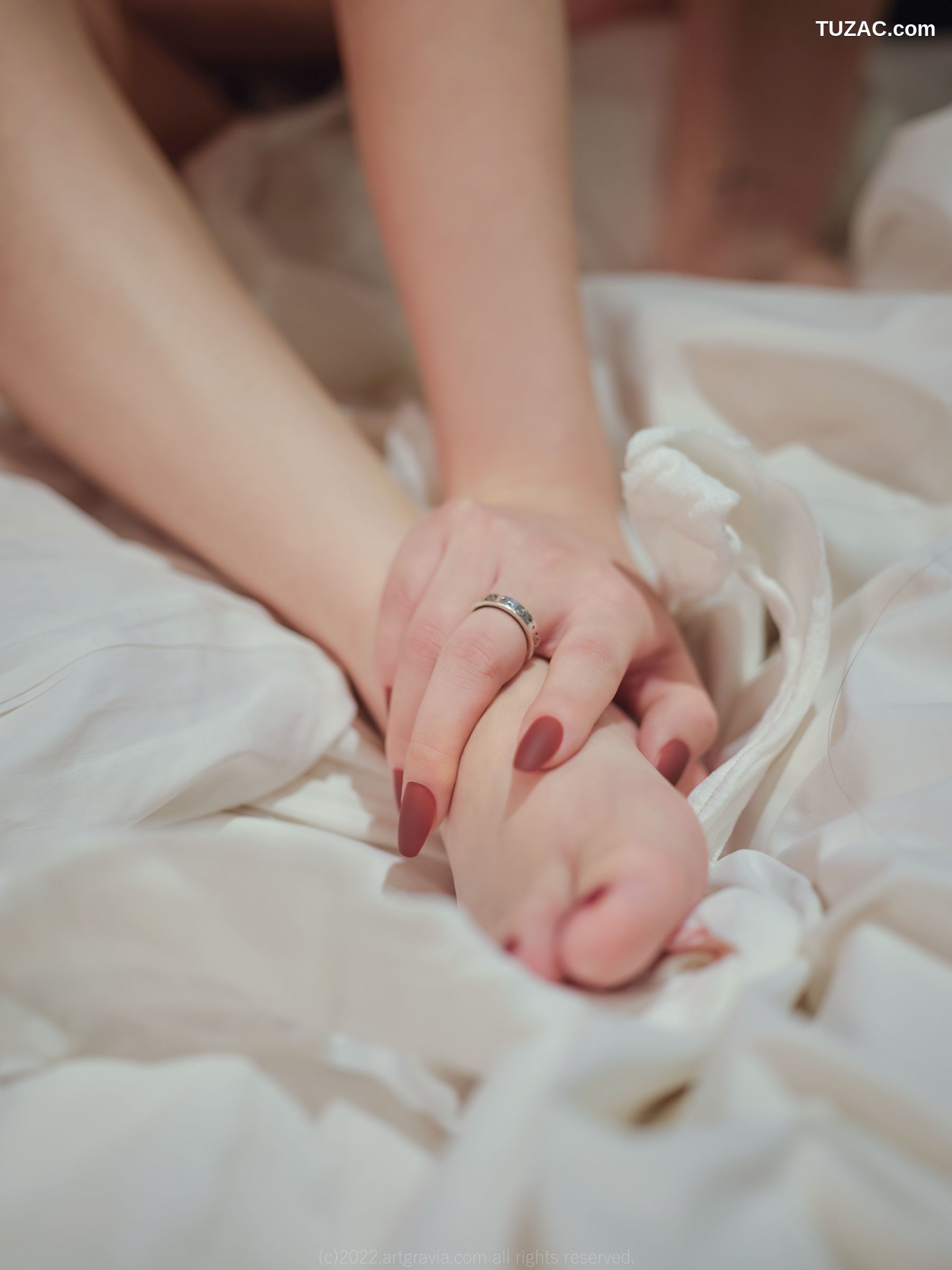 韩国美女-Jang-Joo-木乃伊绑缚-浴缸湿身-ArtGravia-369