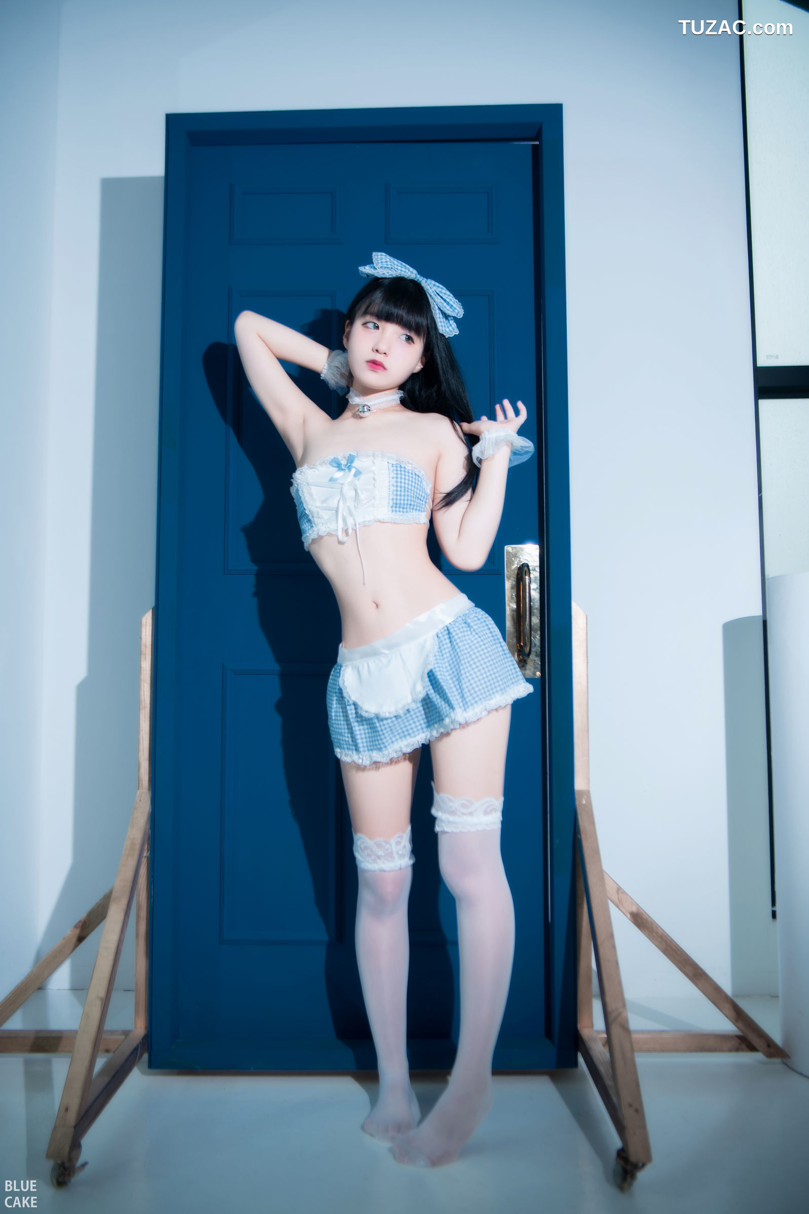 韩国美女-Jenny-정제니-白色-WHITE-BLUECAKE