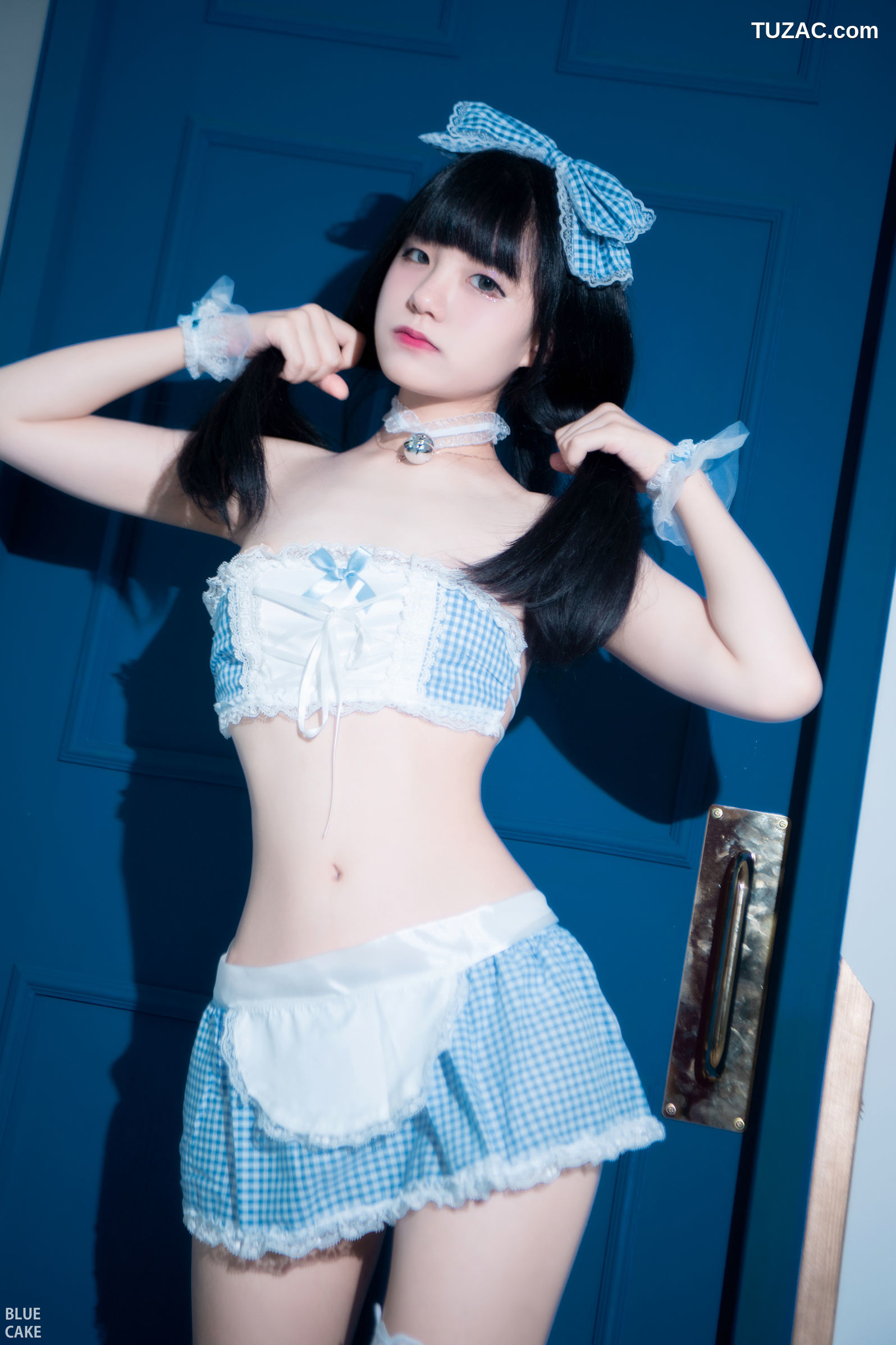 韩国美女-Jenny-정제니-白色-WHITE-BLUECAKE