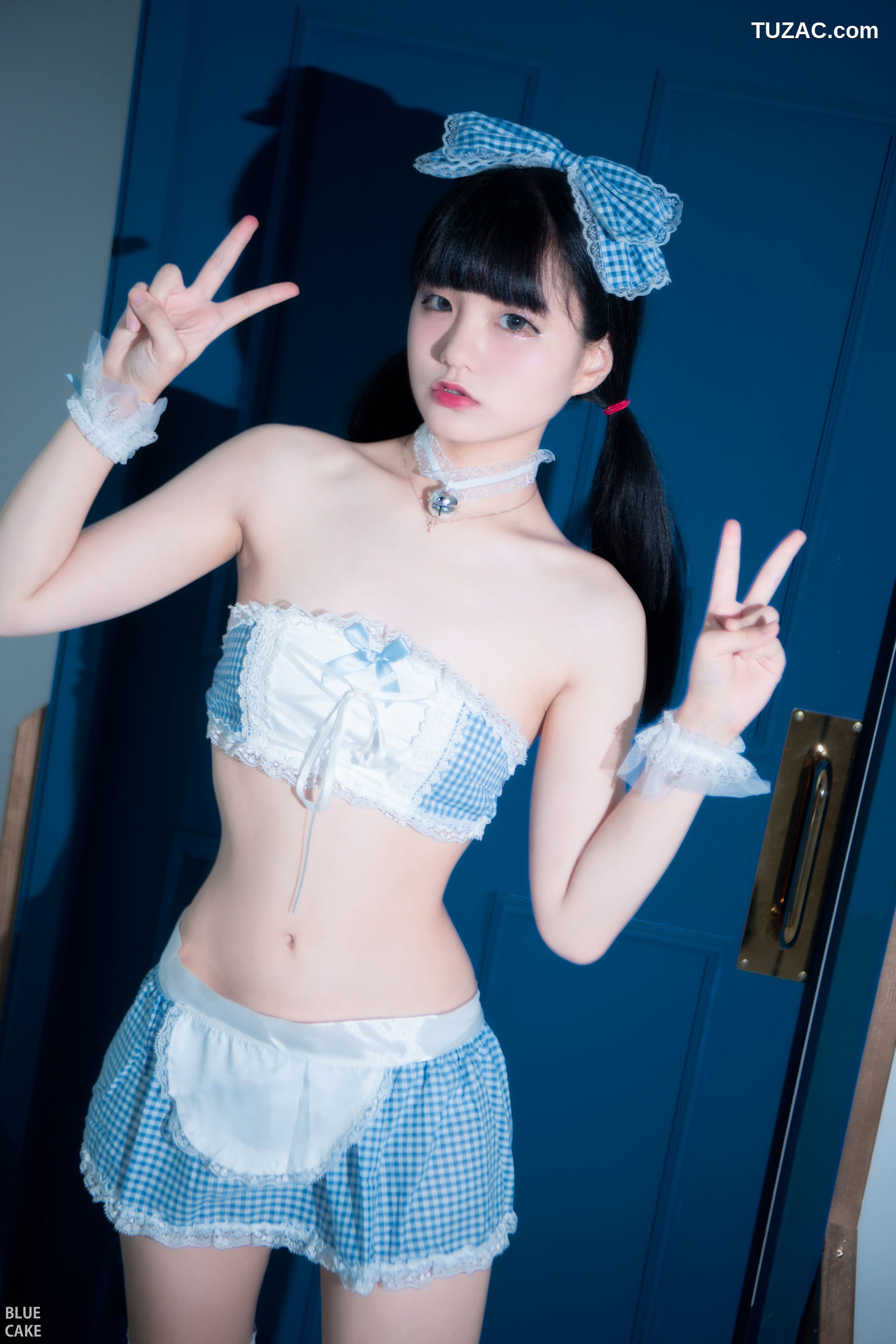 韩国美女-Jenny-정제니-白色-WHITE-BLUECAKE