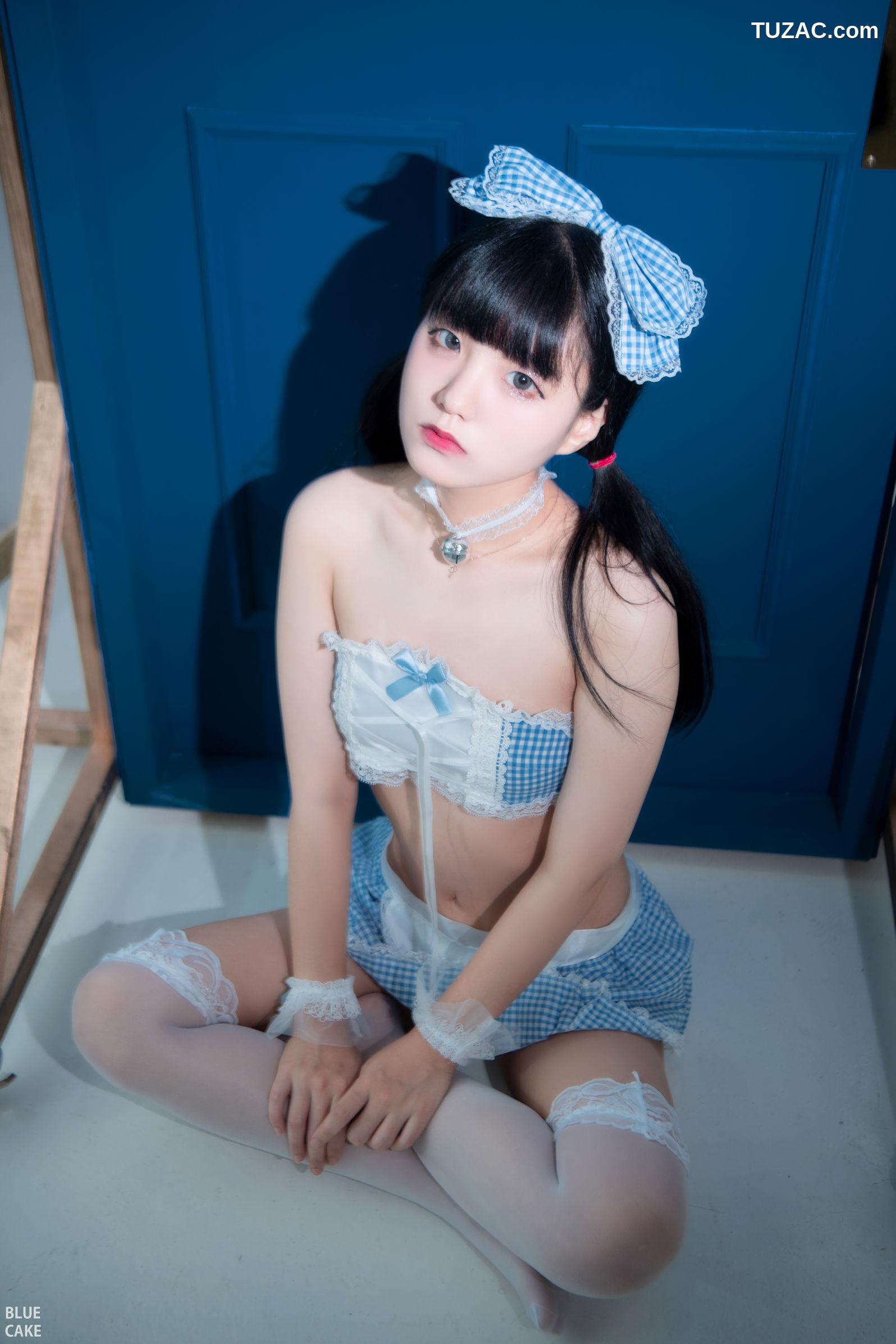 韩国美女-Jenny-정제니-白色-WHITE-BLUECAKE