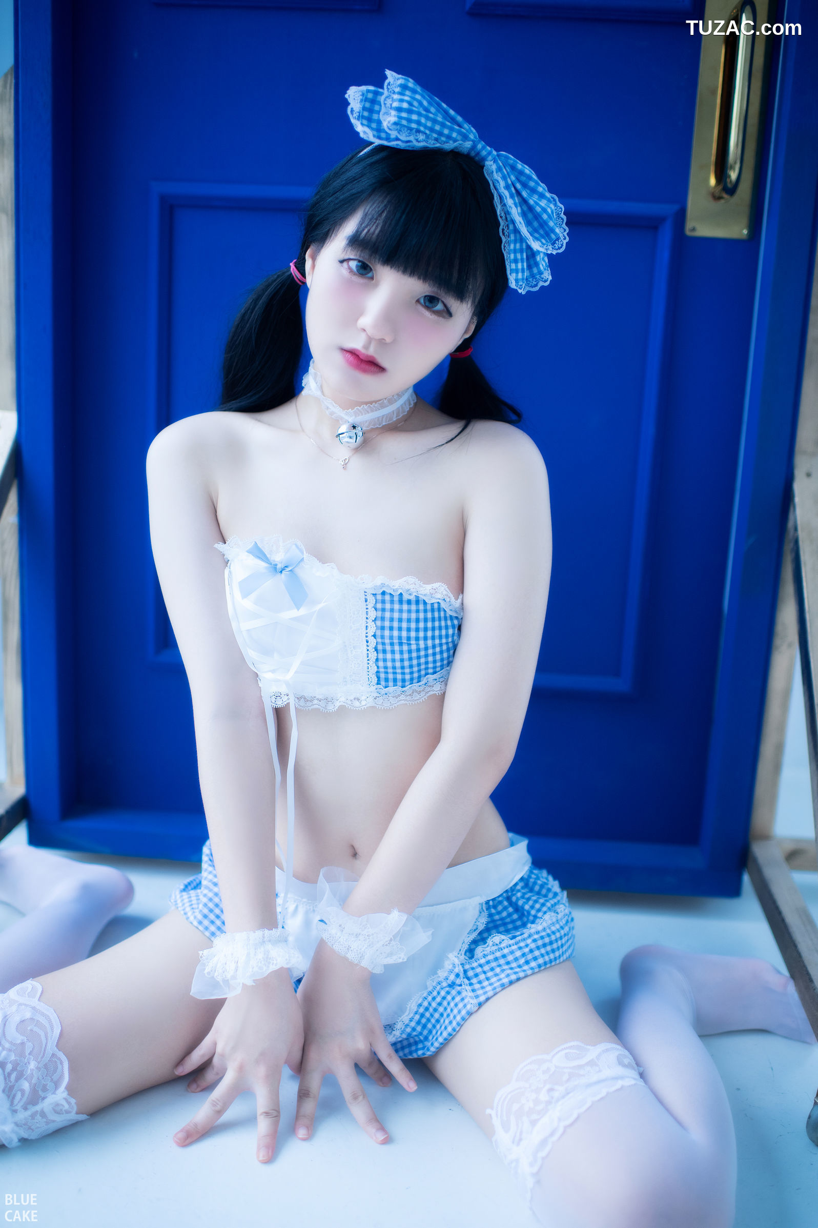 韩国美女-Jenny-정제니-白色-WHITE-BLUECAKE