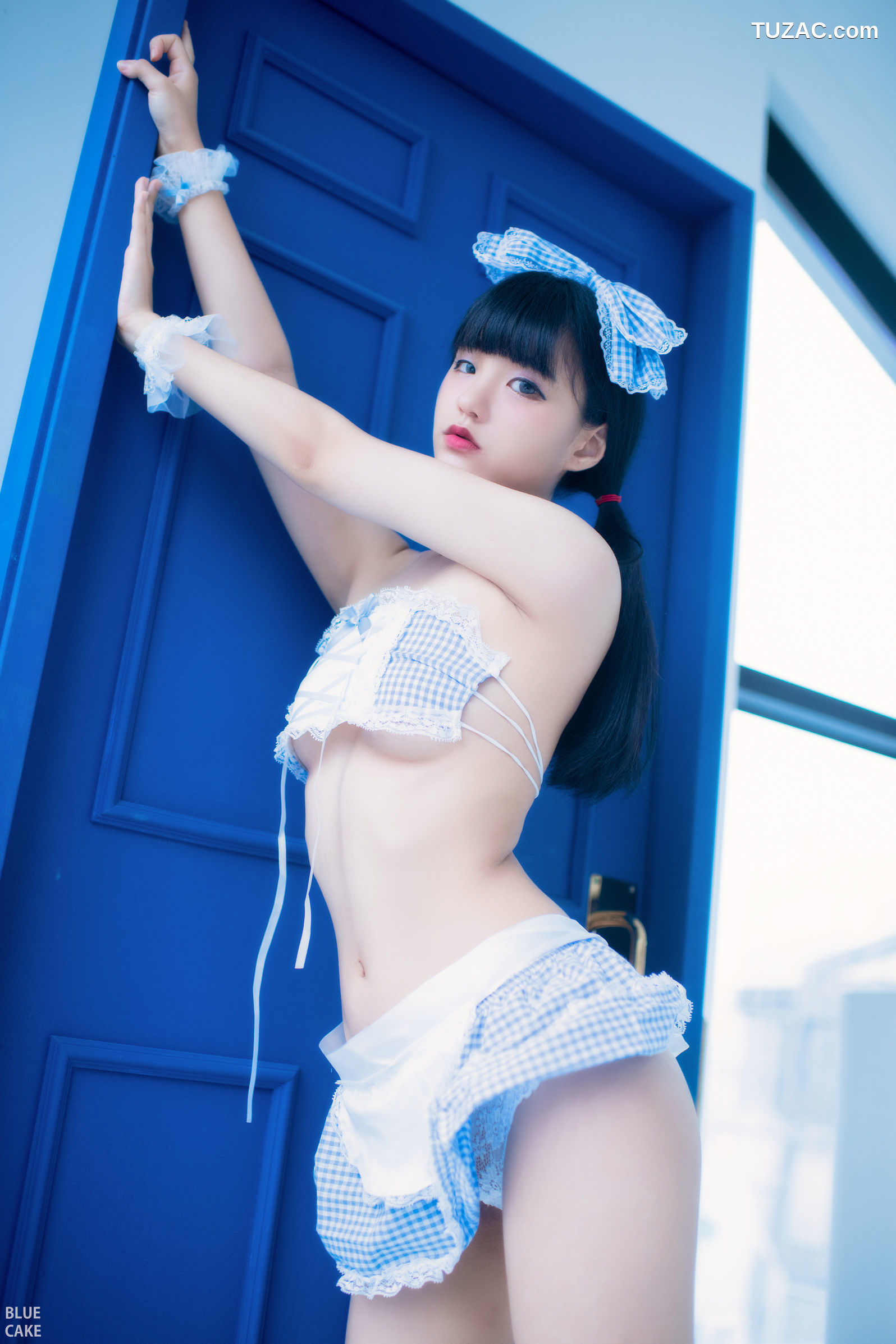 韩国美女-Jenny-정제니-白色-WHITE-BLUECAKE