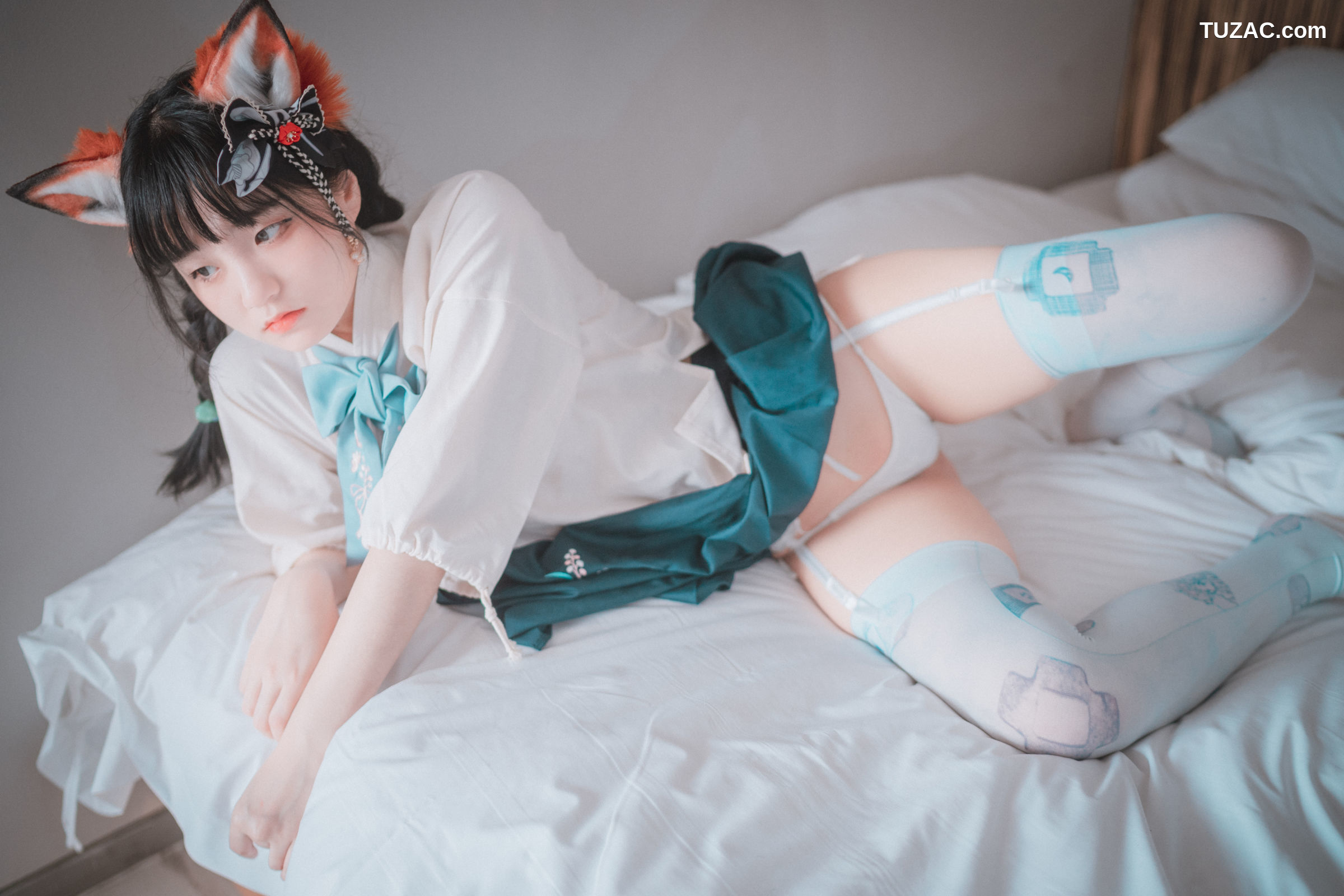 韩国美女-Jenny-정제니-穿汉服的小狐狸-Kitune-in-Hanfu-DJAWA
