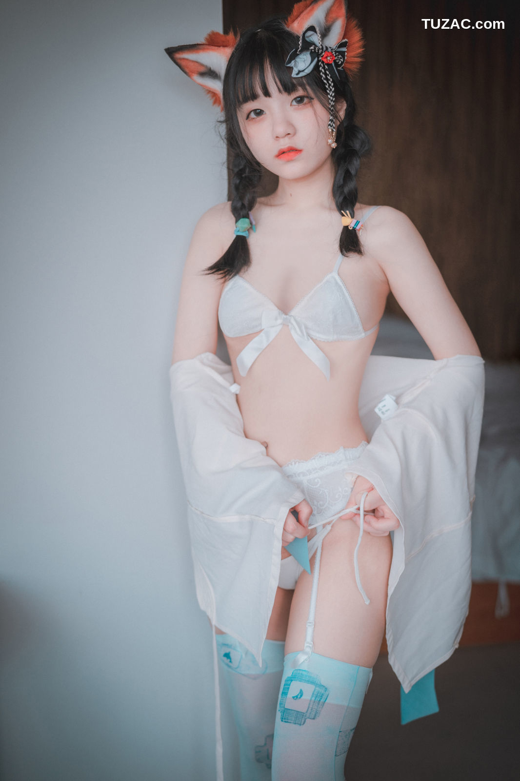 韩国美女-Jenny-정제니-穿汉服的小狐狸-Kitune-in-Hanfu-DJAWA