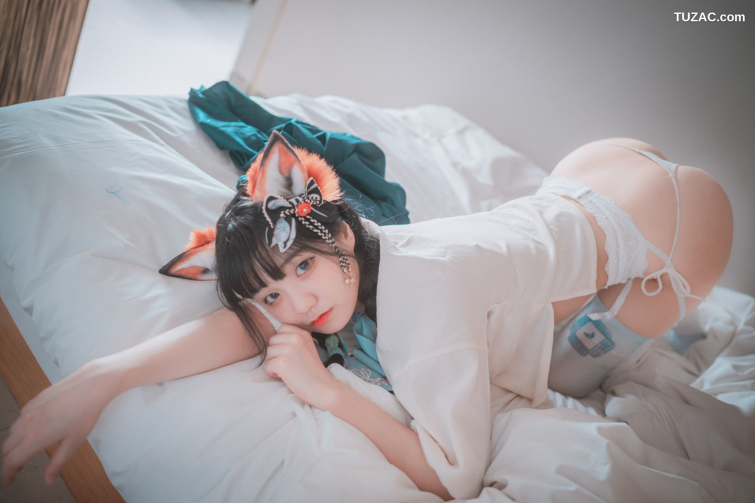 韩国美女-Jenny-정제니-穿汉服的小狐狸-Kitune-in-Hanfu-DJAWA