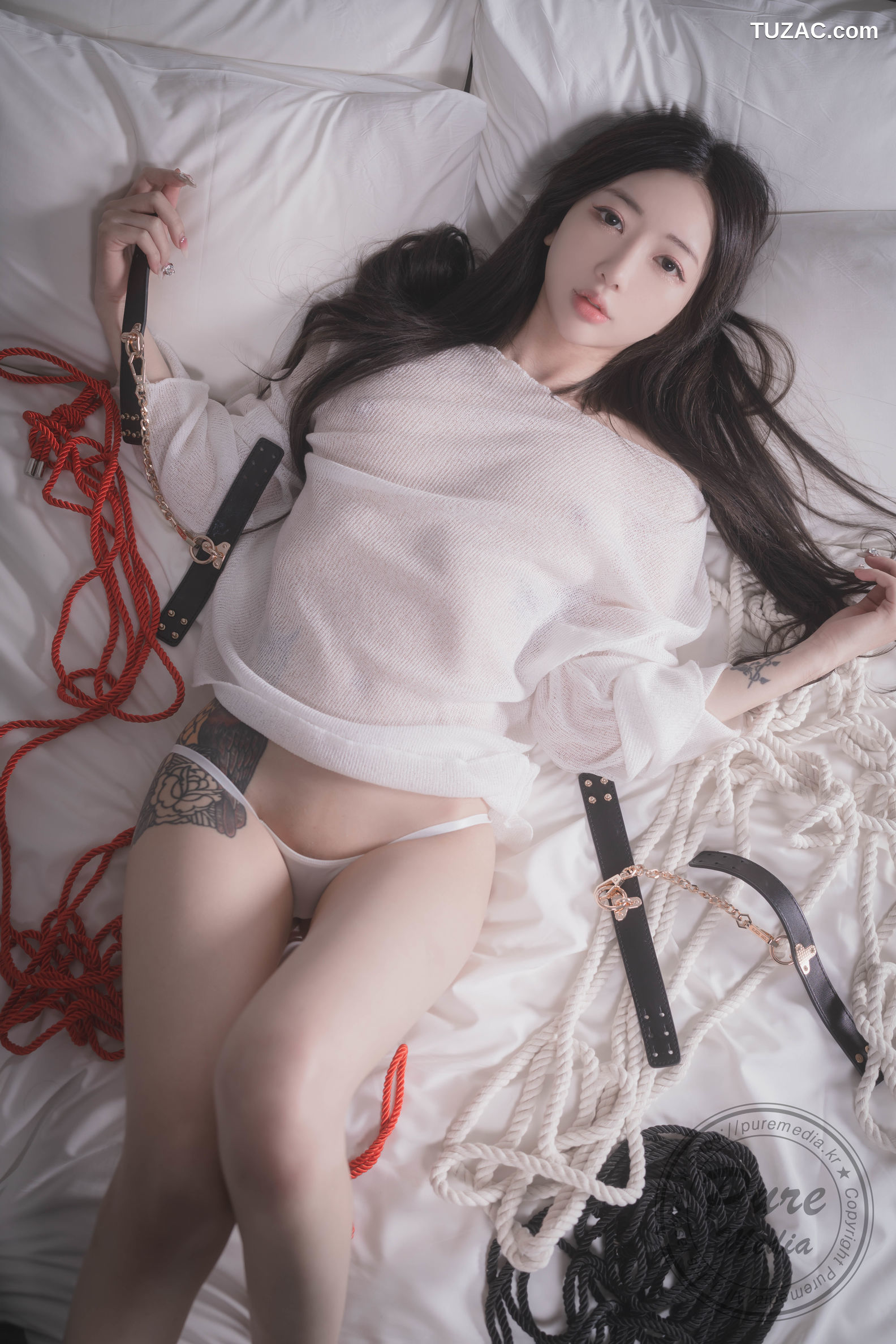韩国美女-Jia-用绳子把我绑起来-Tie-Me-Up-With-a-Rope-Pure-Media-283