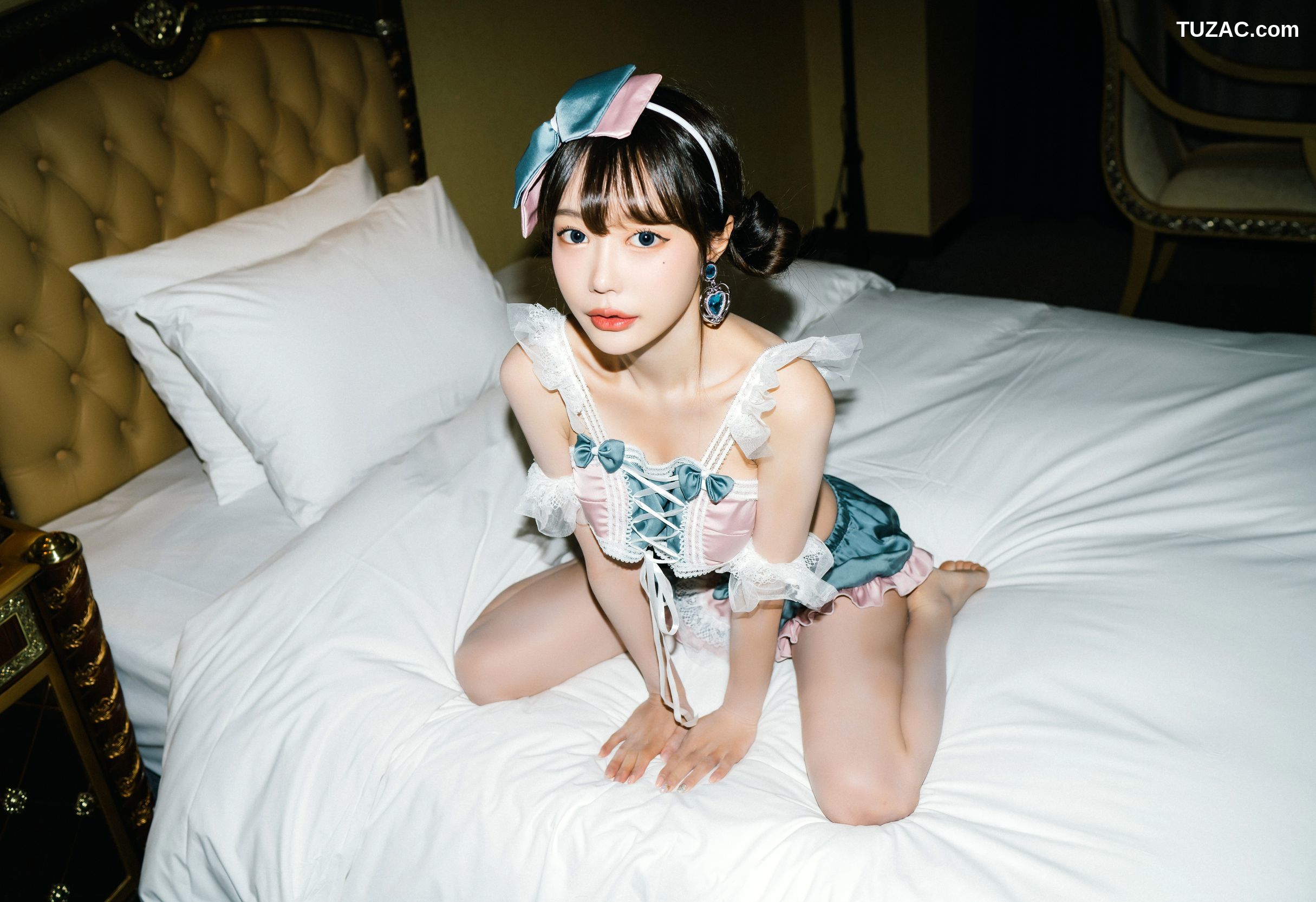 韩国美女-Jucy-你唯一的女仆-无圣光-Your-Only-Maid-Moon-Night-Snap-Vol.4