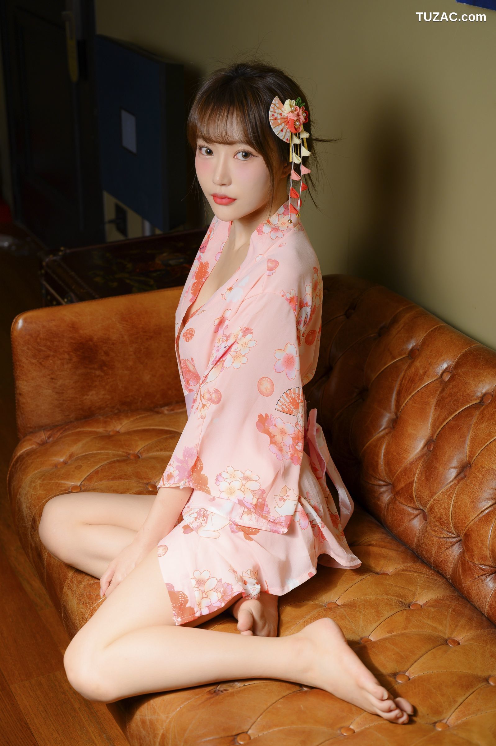 韩国美女-Jucy-绚烂樱花-无圣光-Cherry-Blossom