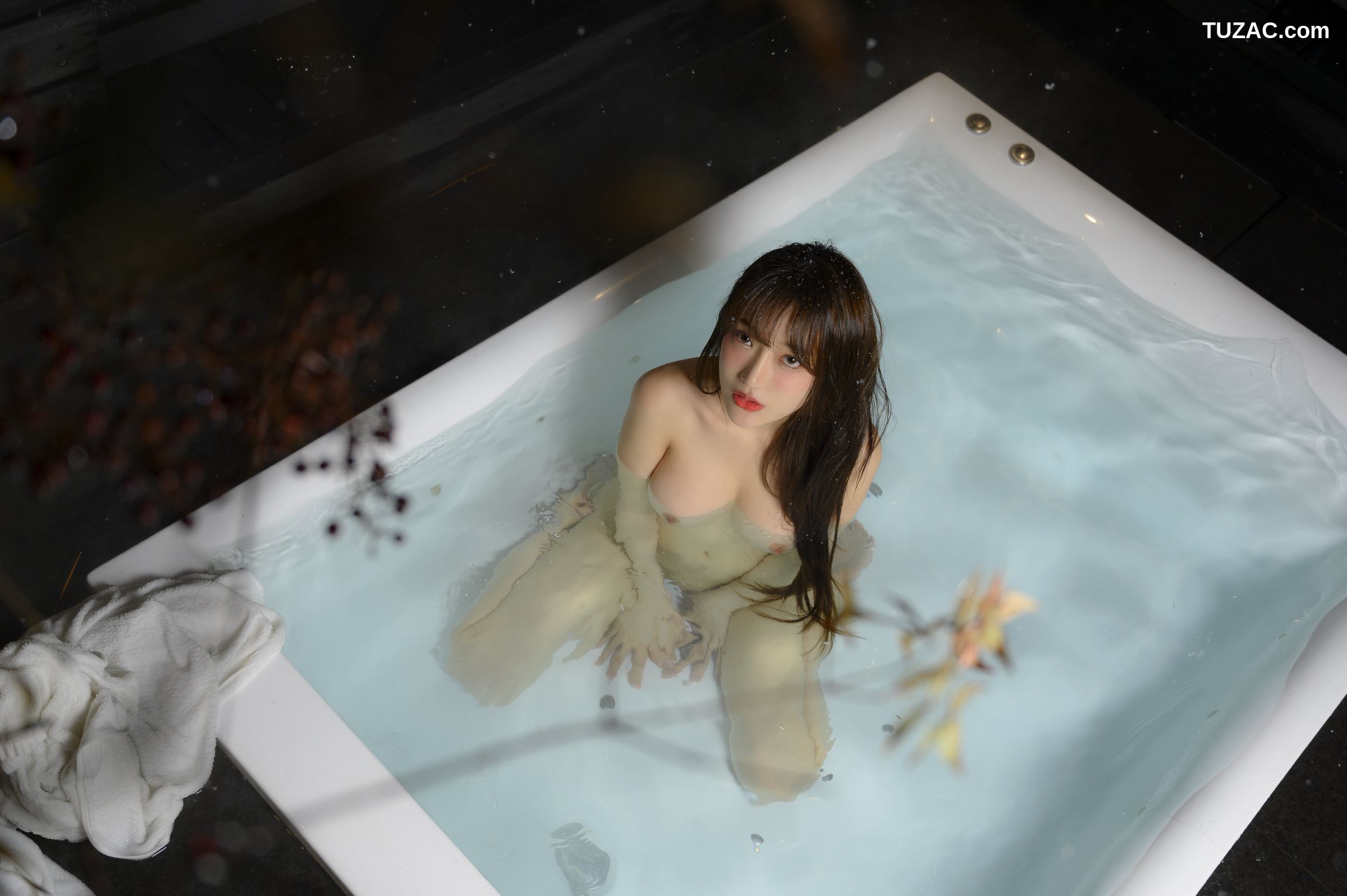 韩国美女-Jucy-绚烂樱花-无圣光-Cherry-Blossom