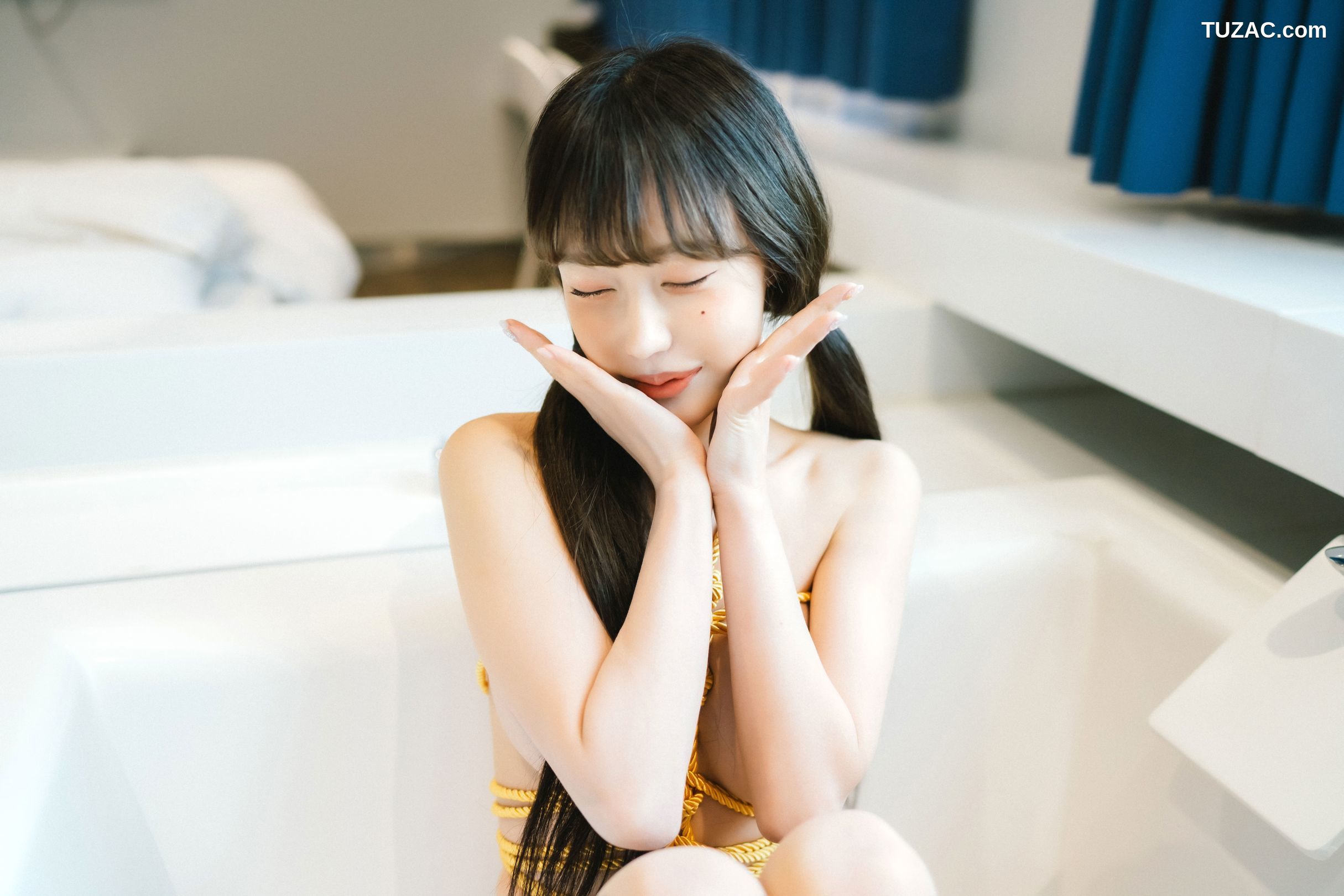 韩国美女-Jucy-黄绳捆绑-无圣光-Bondage--Restraint-S.ver-Moon-Night-Snap-Vol.3