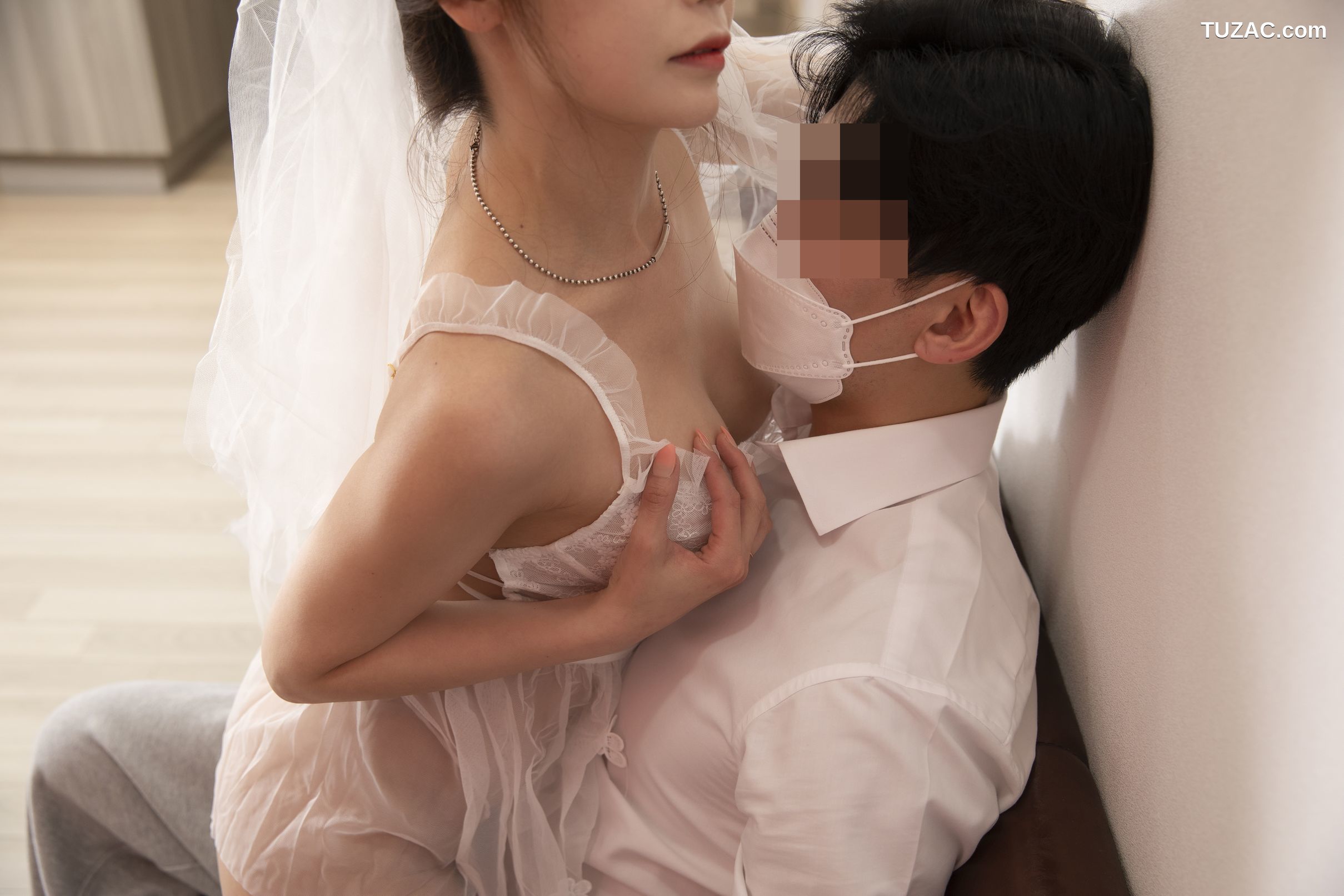 韩国美女-LeeHa-性感婚纱诱惑-A-Helper-Series-S5-BUNNY