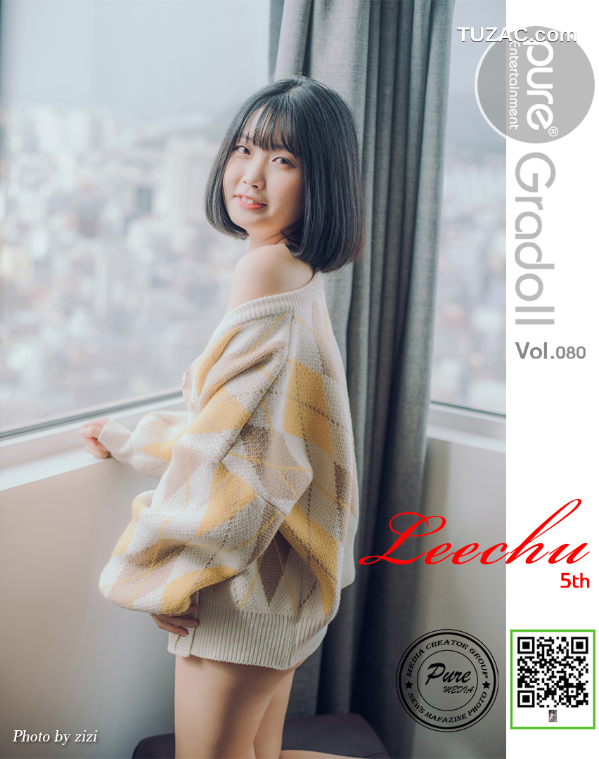 韩国美女-Leechu-短发清纯少女-Pure-Media-Vol.080