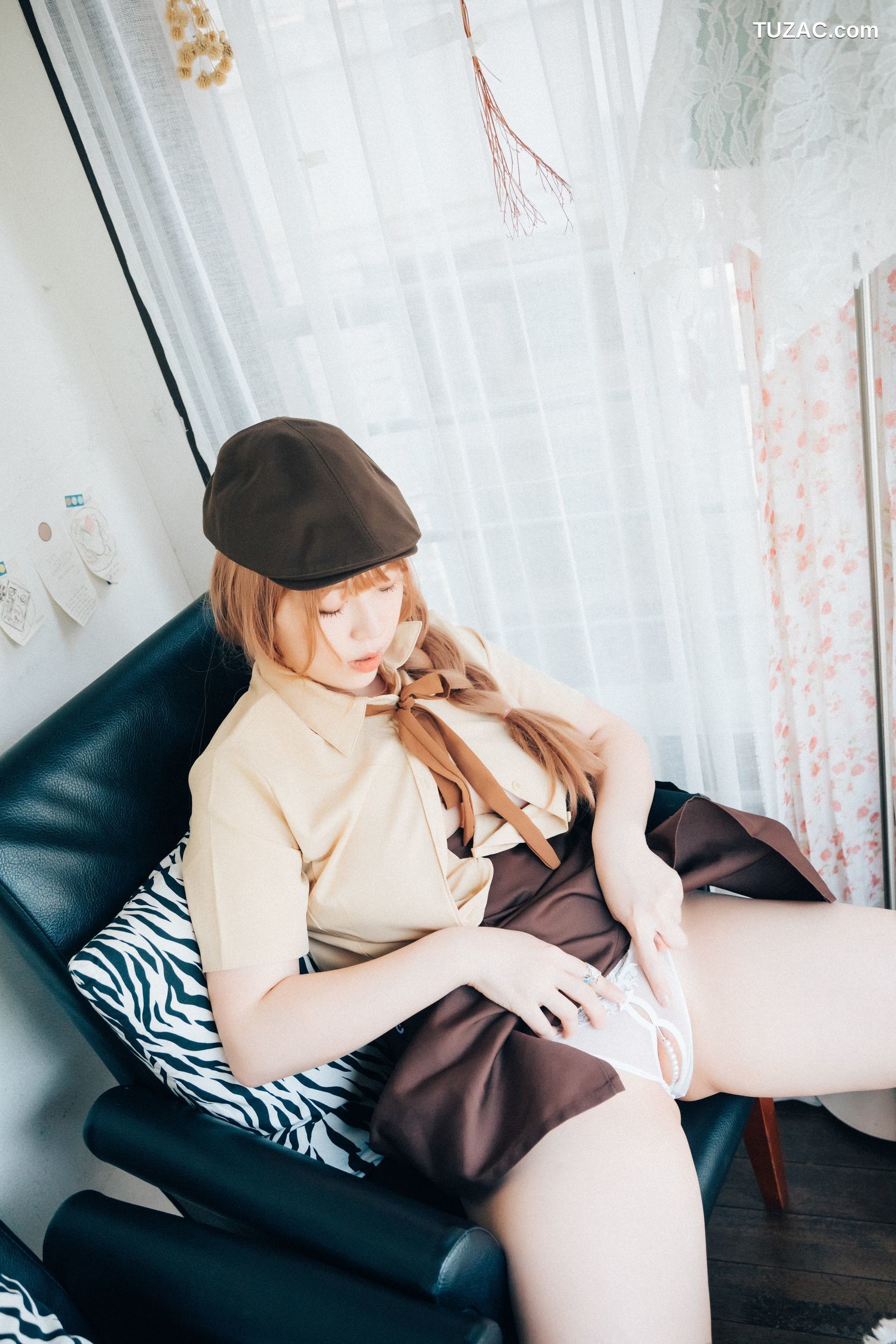 韩国美女-Mozzi-모찌-咖啡店性感侍者-Cafe-Mozzi-无圣光-Loozy