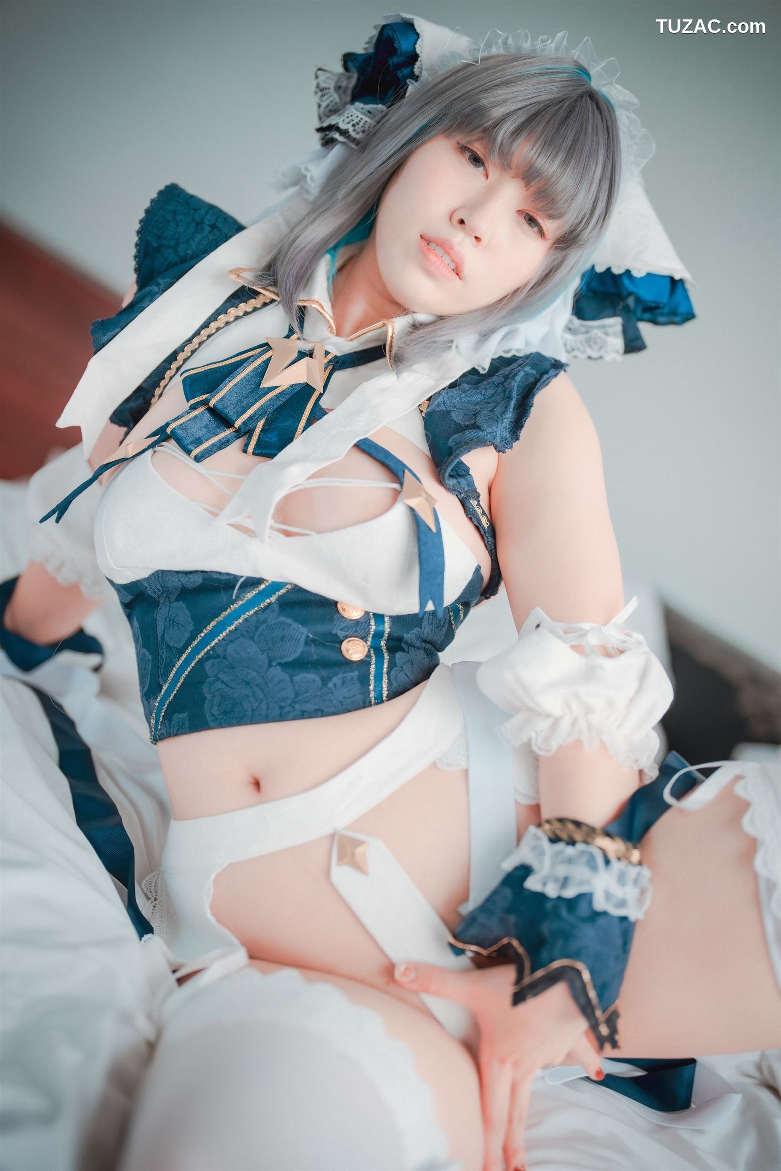 韩国美女-Mozzi-모찌-碧蓝航线-柴郡-Azur-Lane-HMS-Cheshire-DJAWA