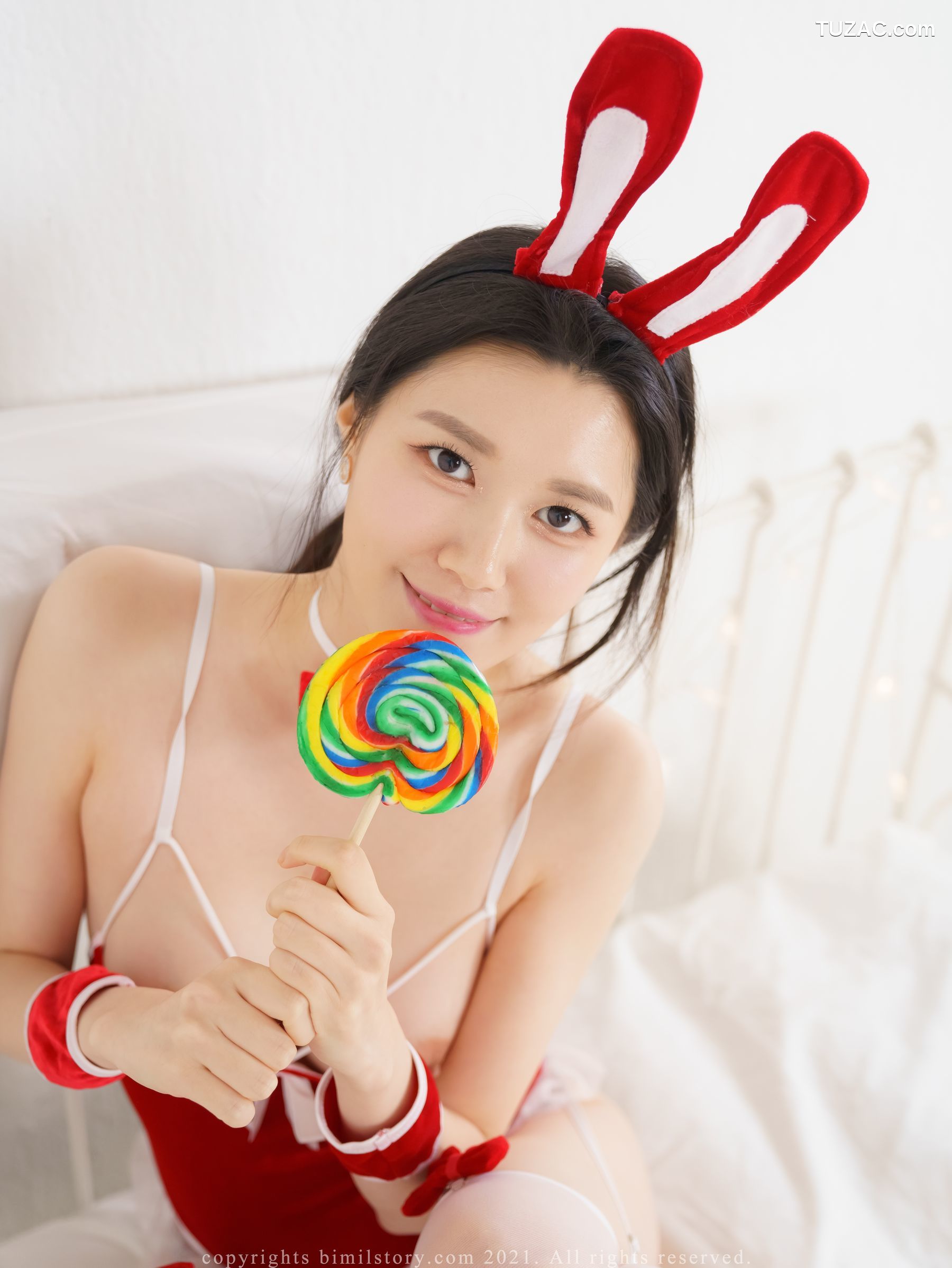 韩国美女-Nara-나라-圣诞快乐-Merry-X-mas-Bimilstory