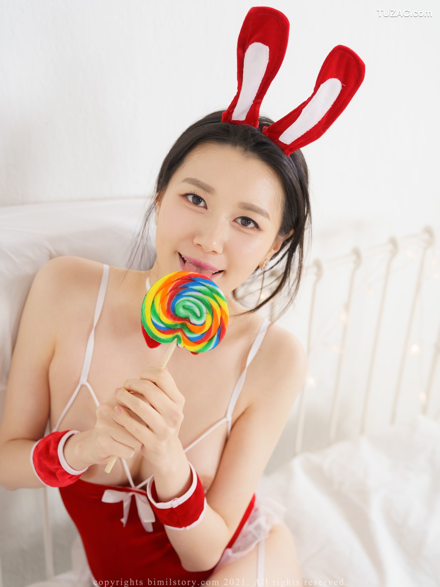 韩国美女-Nara-나라-圣诞快乐-Merry-X-mas-Bimilstory
