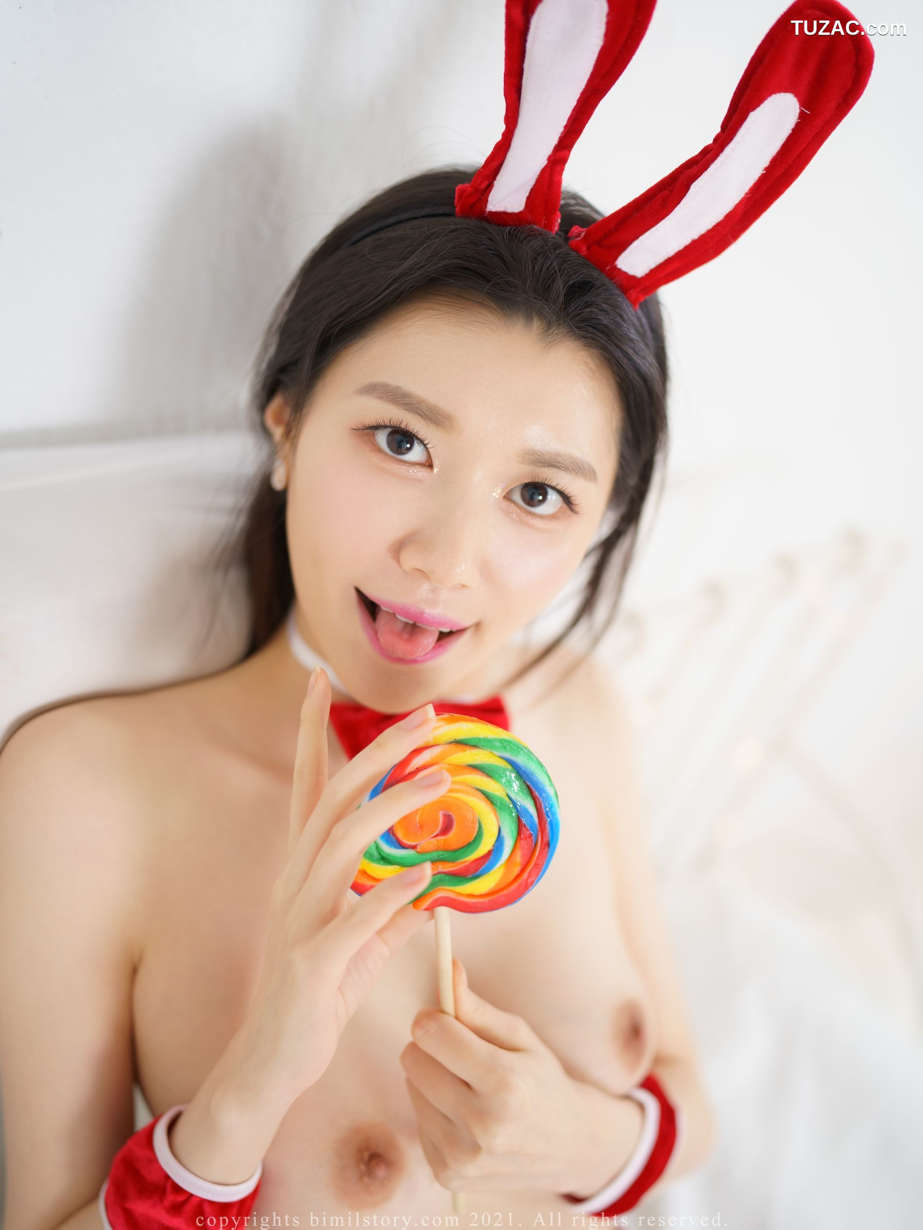 韩国美女-Nara-나라-圣诞快乐-Merry-X-mas-Bimilstory
