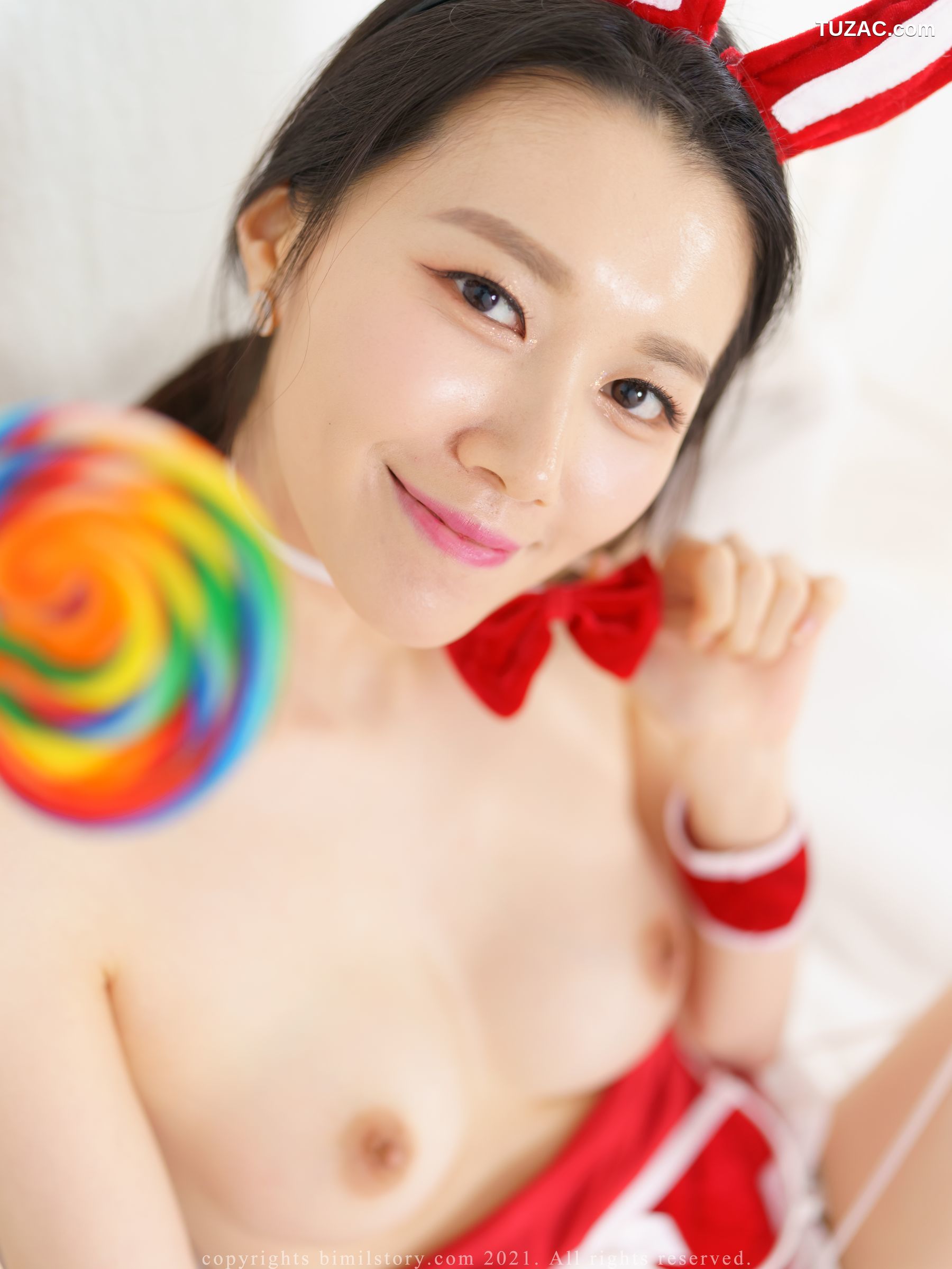 韩国美女-Nara-나라-圣诞快乐-Merry-X-mas-Bimilstory