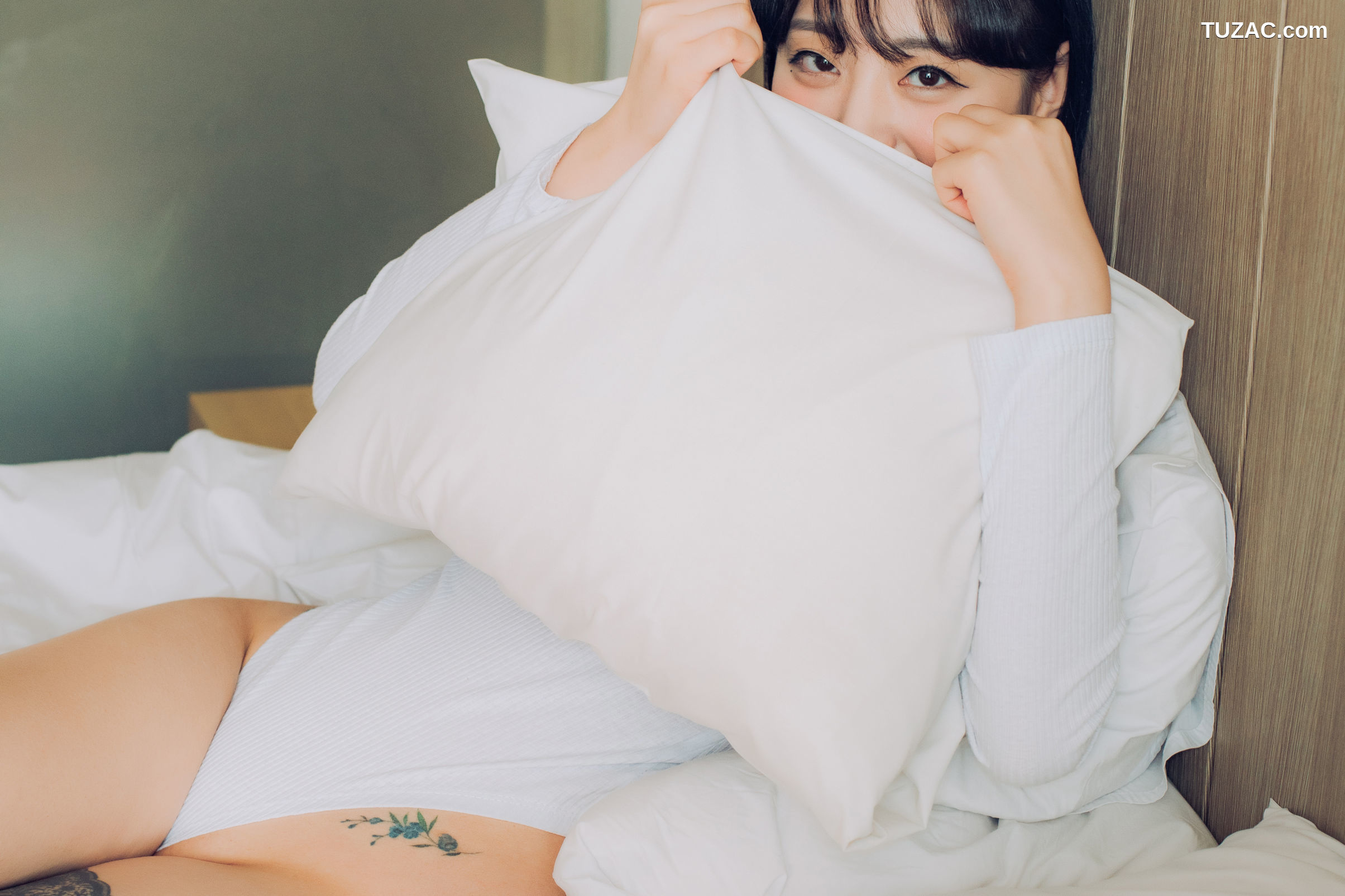 韩国美女-Seolhwa-白色死库水浴室湿身-Pure-Media-Vol.064