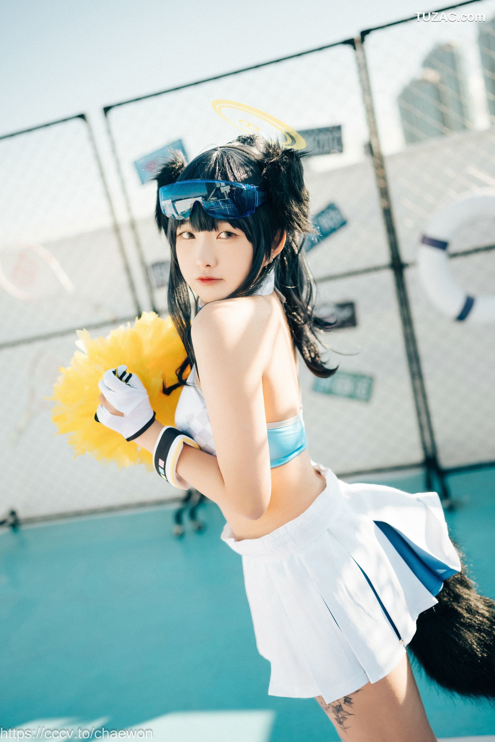 韩国美女-SonSon-Cosplay舰队收藏-响-Hibiki-for-adults-Loozy