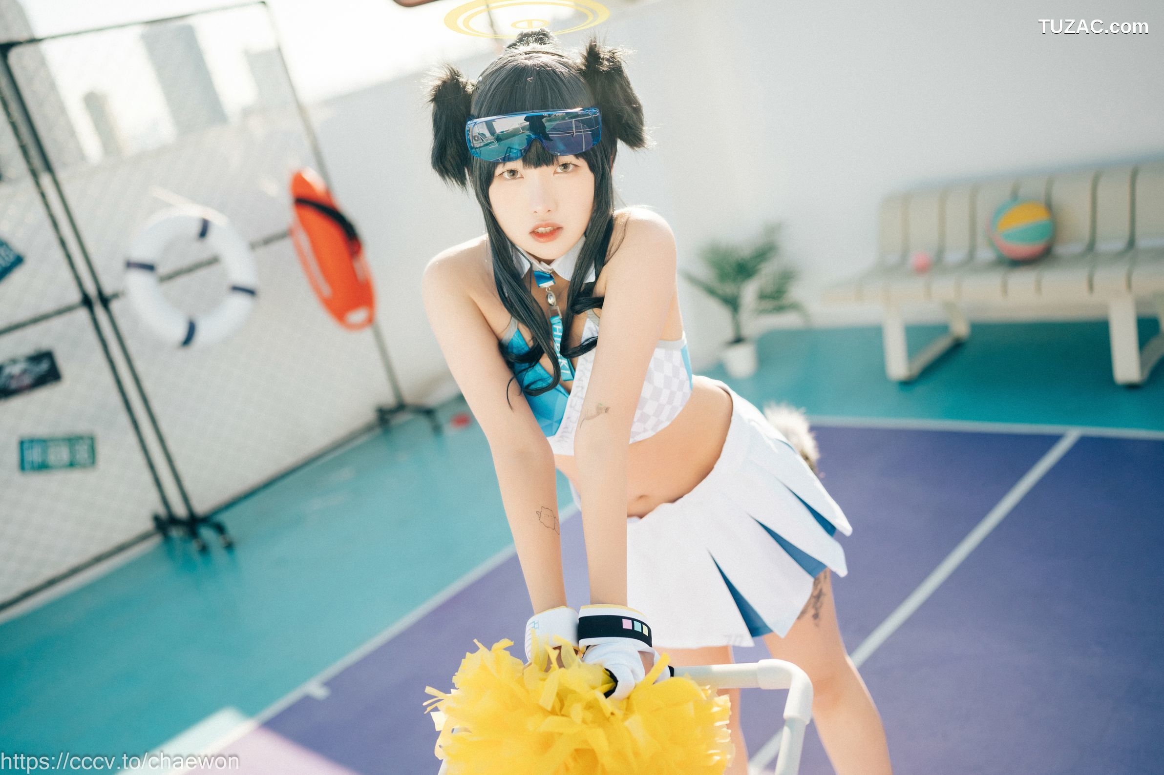 韩国美女-SonSon-Cosplay舰队收藏-响-Hibiki-for-adults-Loozy
