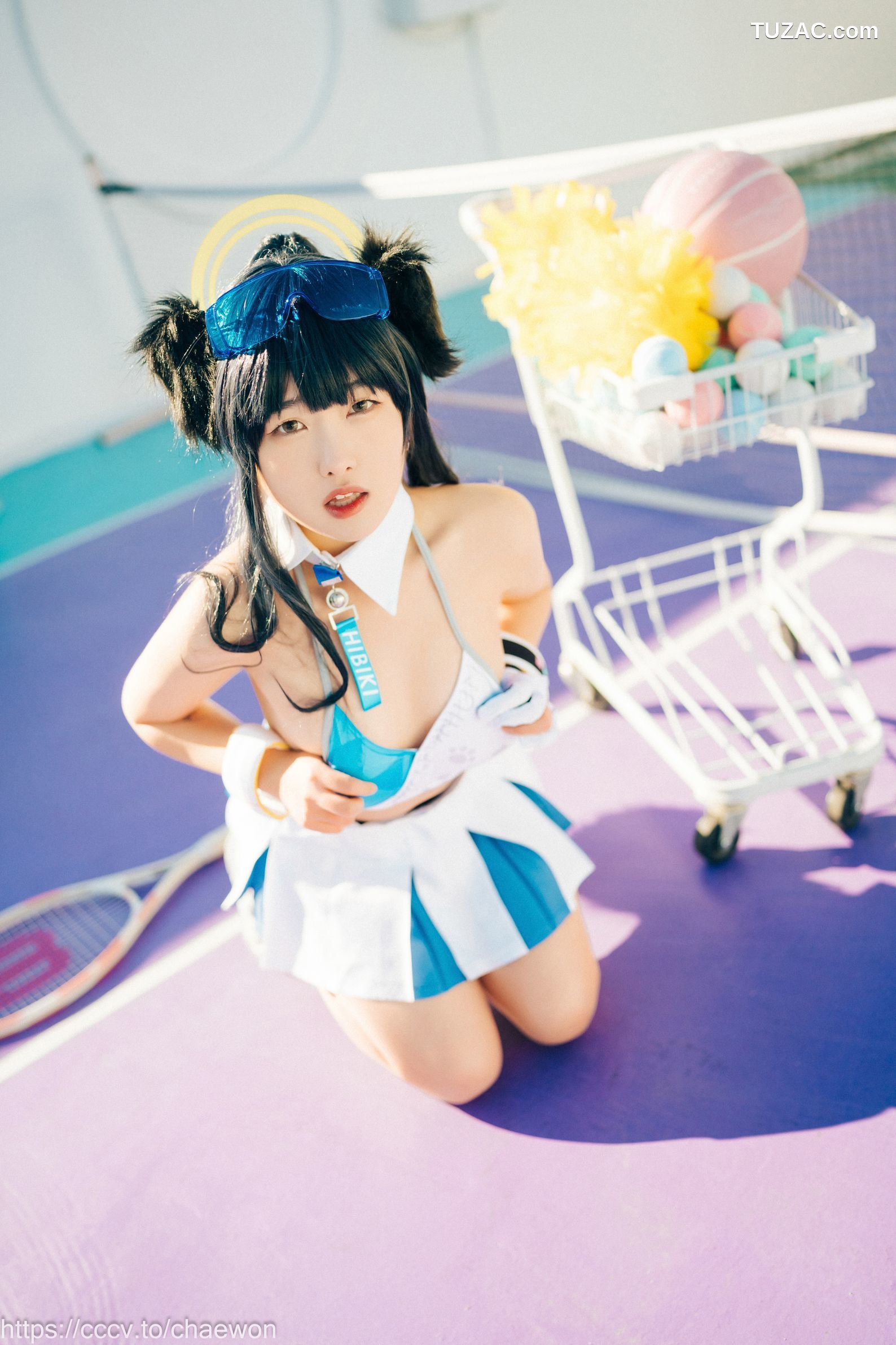 韩国美女-SonSon-Cosplay舰队收藏-响-Hibiki-for-adults-Loozy