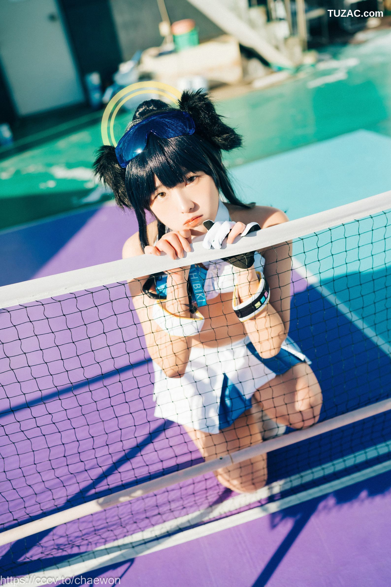 韩国美女-SonSon-Cosplay舰队收藏-响-Hibiki-for-adults-Loozy