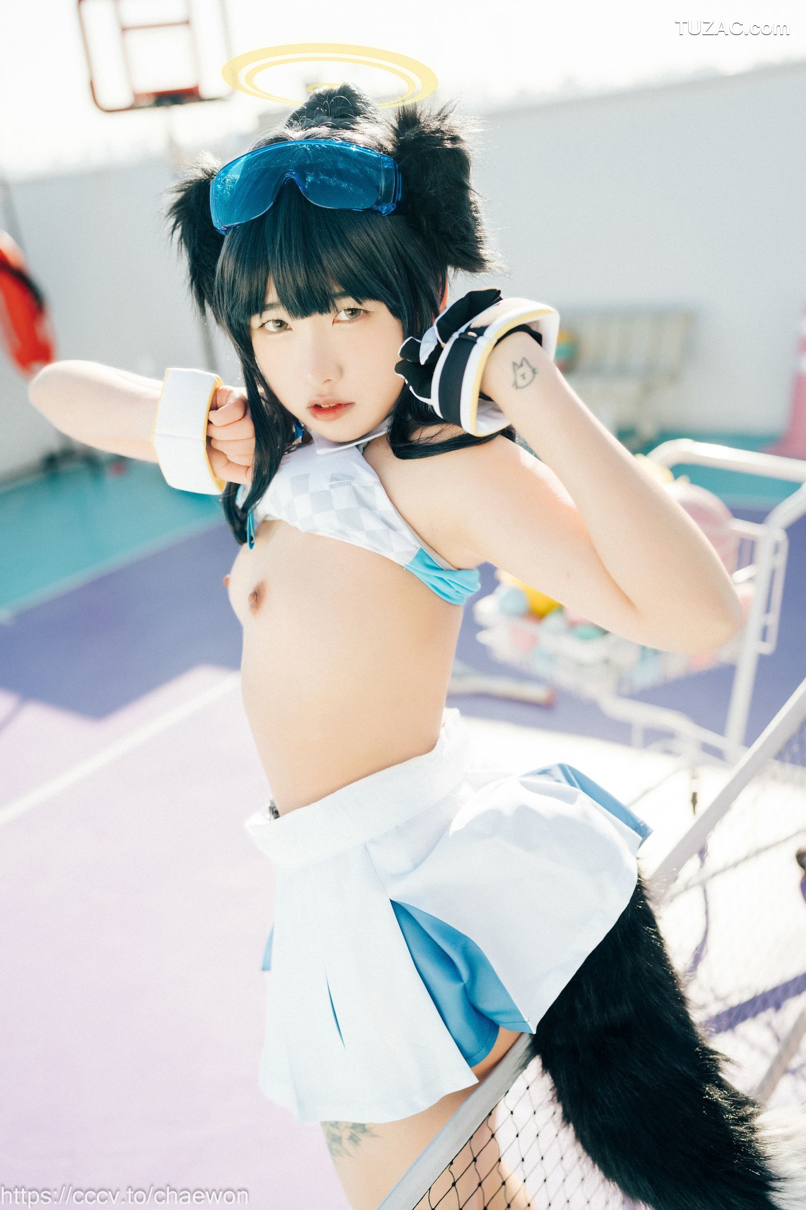 韩国美女-SonSon-Cosplay舰队收藏-响-Hibiki-for-adults-Loozy
