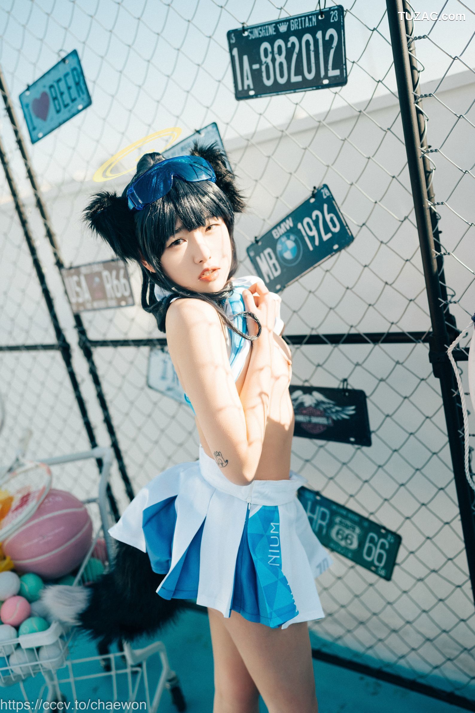韩国美女-SonSon-Cosplay舰队收藏-响-Hibiki-for-adults-Loozy