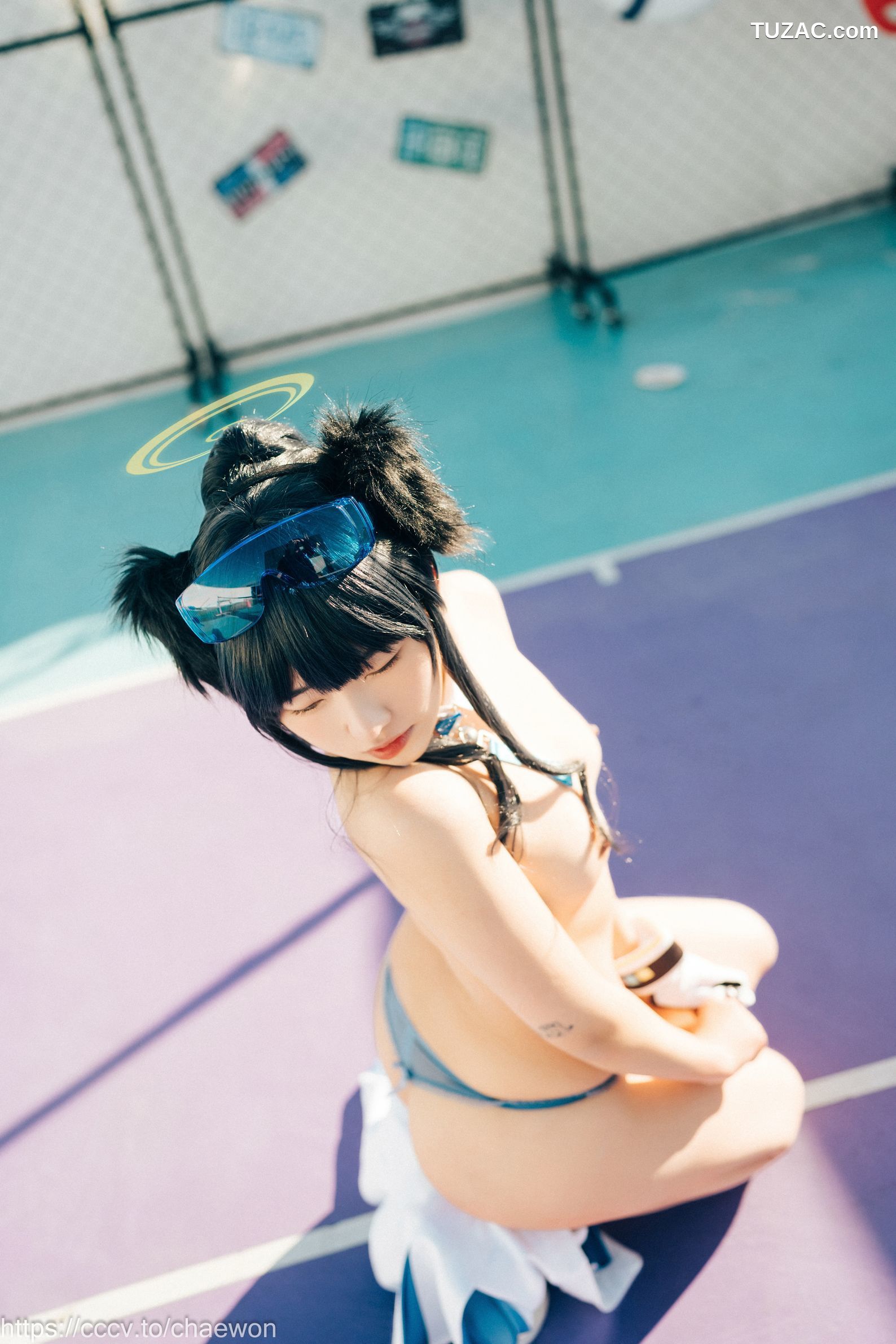 韩国美女-SonSon-Cosplay舰队收藏-响-Hibiki-for-adults-Loozy