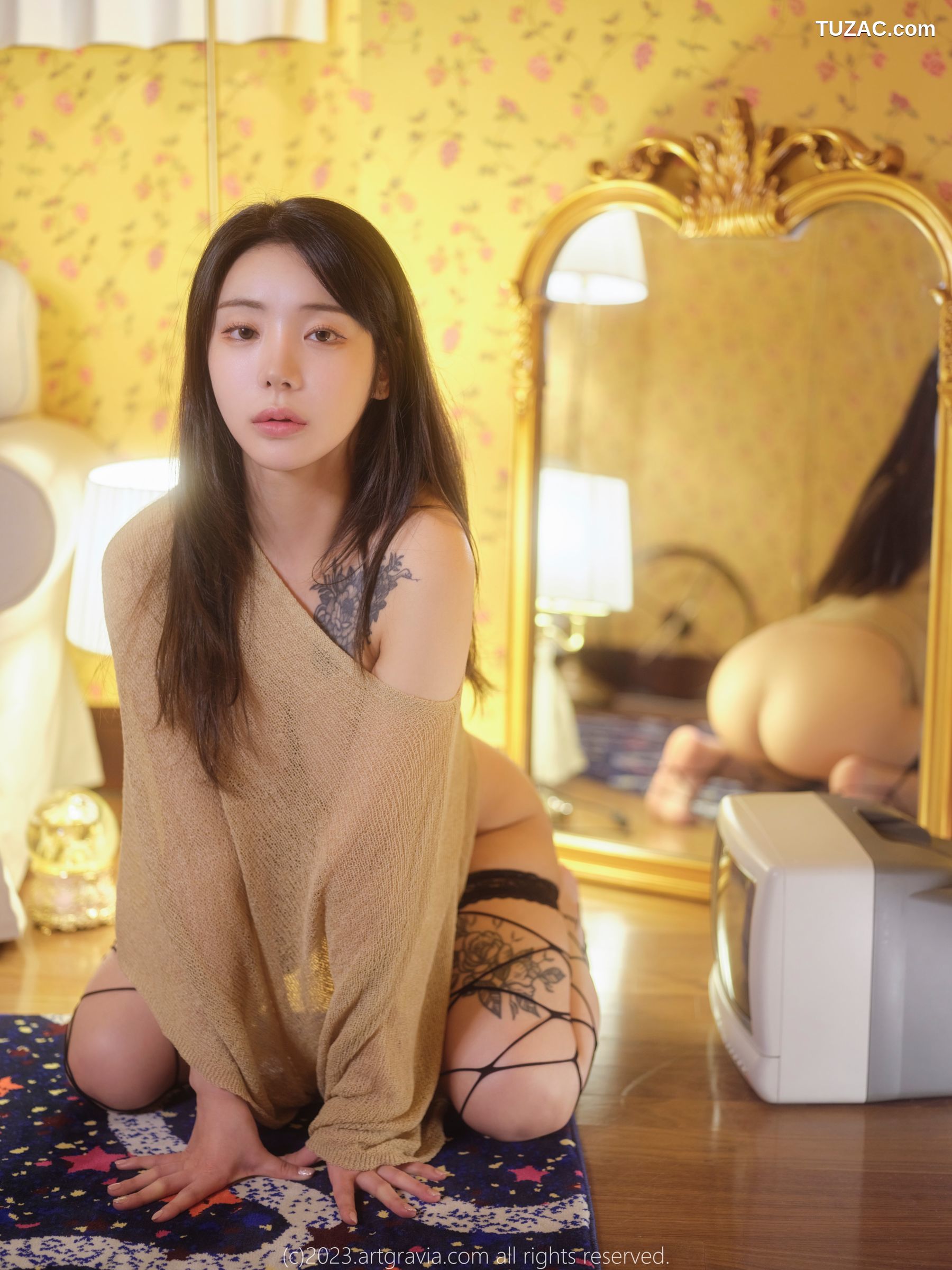 韩国美女-Wuyo-肉色轻透-ArtGravia-566