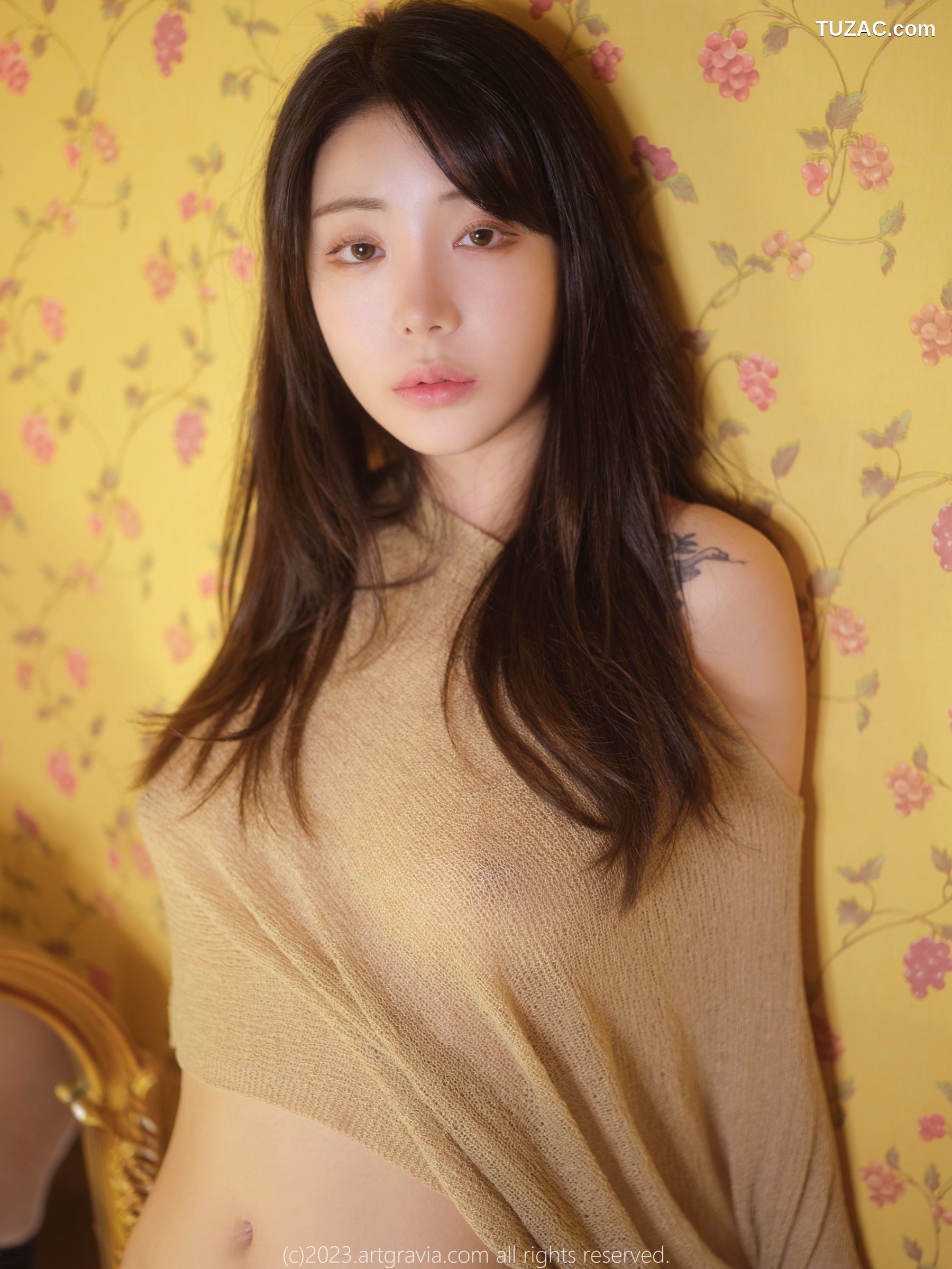 韩国美女-Wuyo-肉色轻透-ArtGravia-566