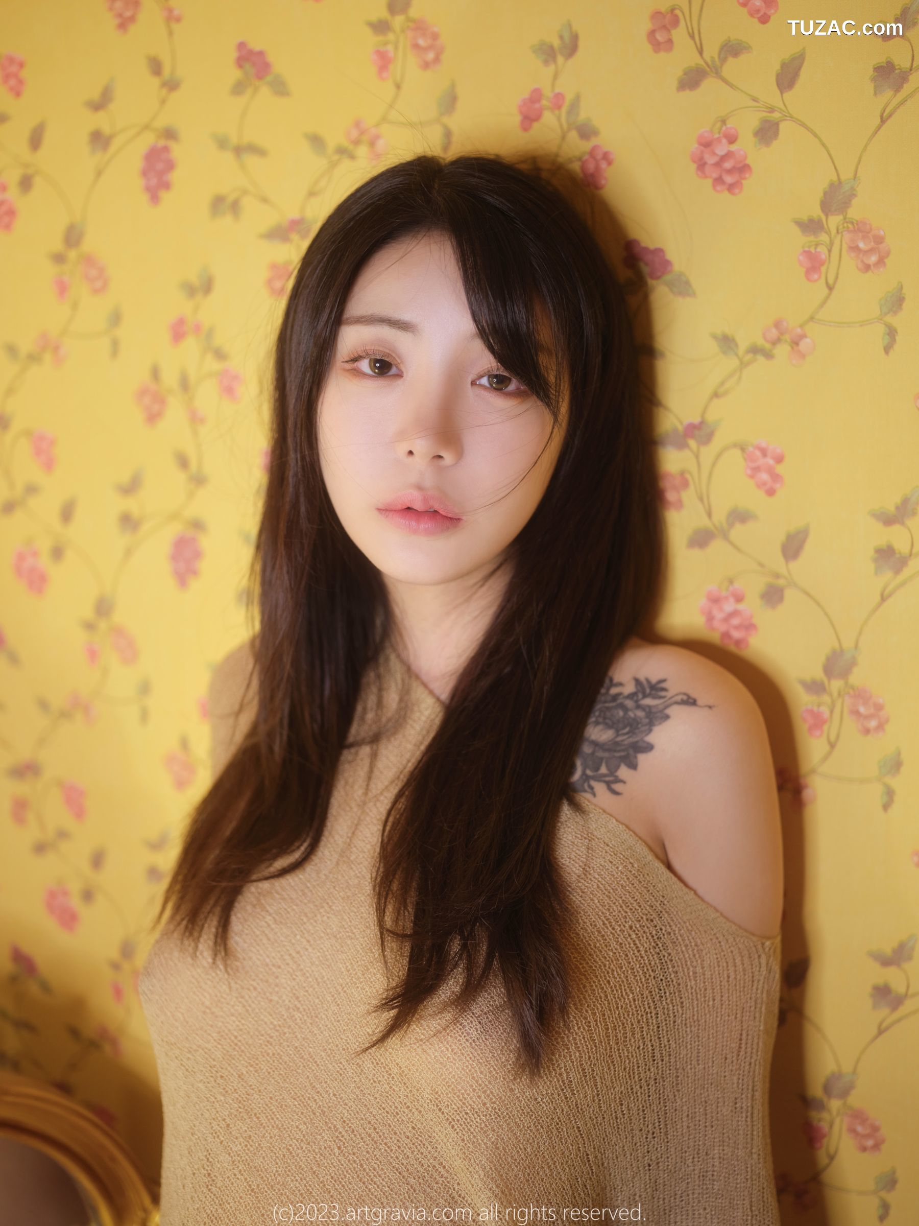 韩国美女-Wuyo-肉色轻透-ArtGravia-566