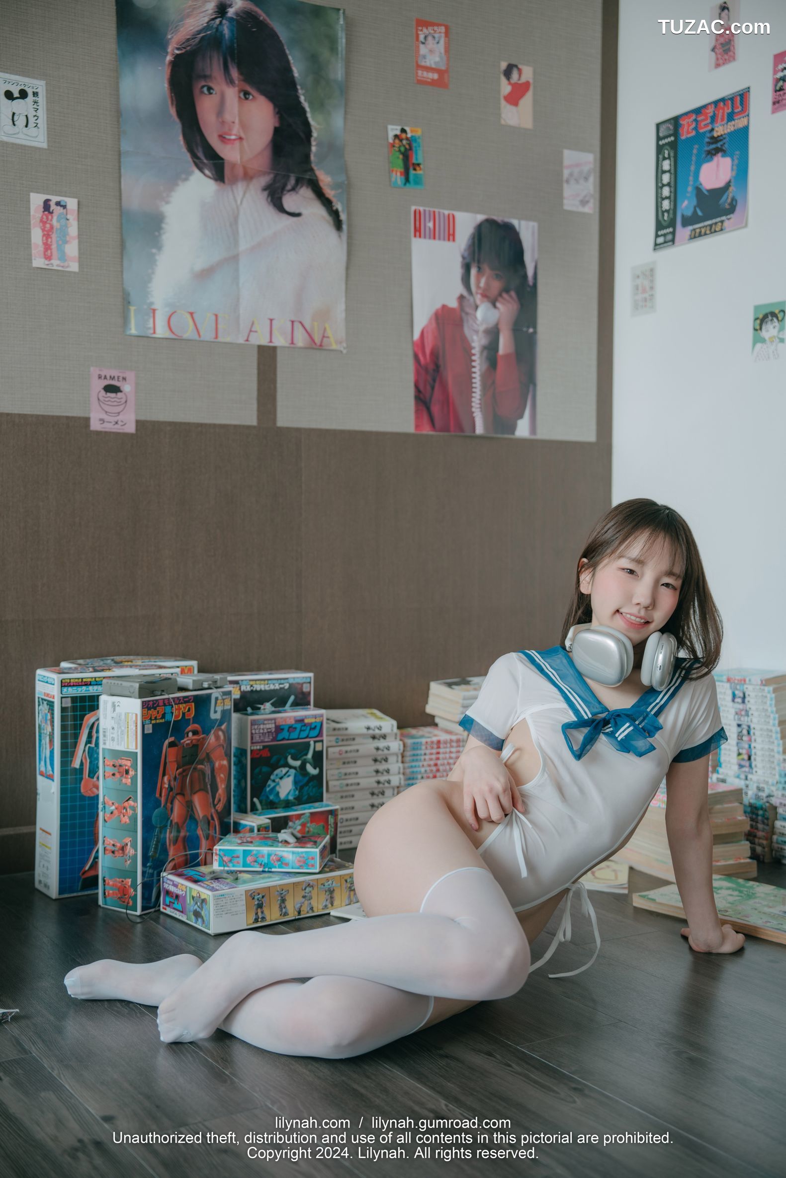 韩国美女-Yeri-水手学生装死库水-Ai-just-for-me-Lilynah-Vol.02