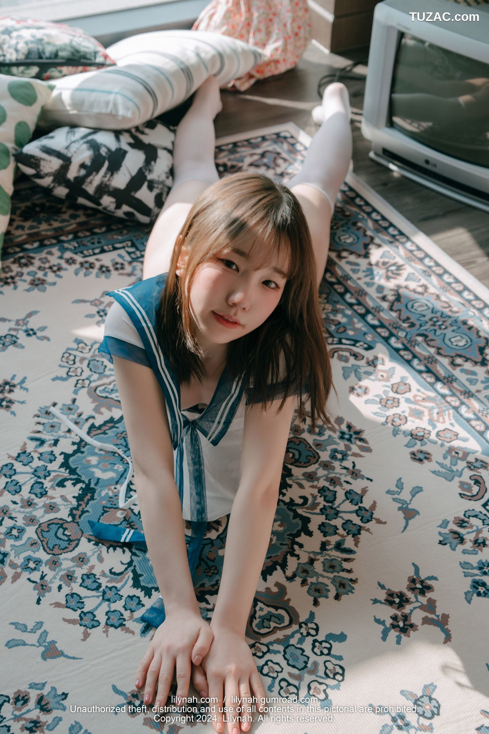 韩国美女-Yeri-水手学生装死库水-Ai-just-for-me-Lilynah-Vol.02