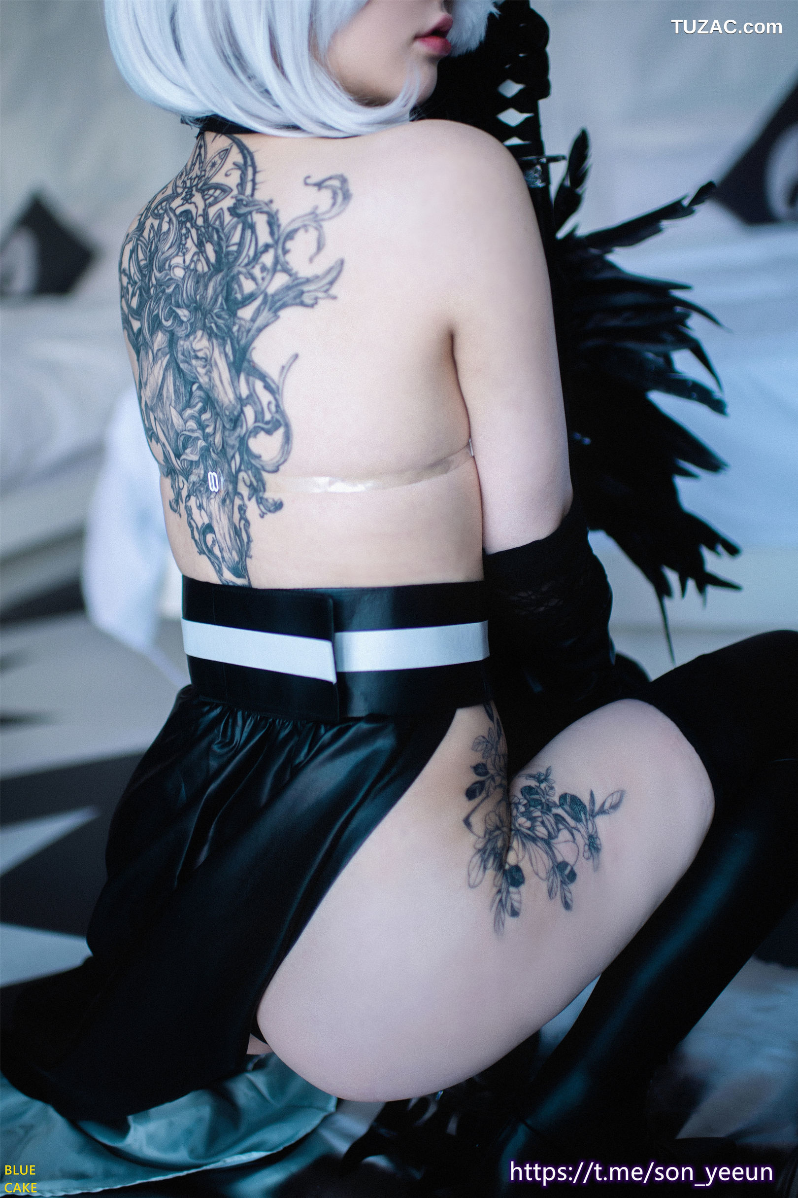 韩国美女-孙乐乐-Son-YeEun-尼尔机械纪元-NieR-YoRHa-No.2-2B