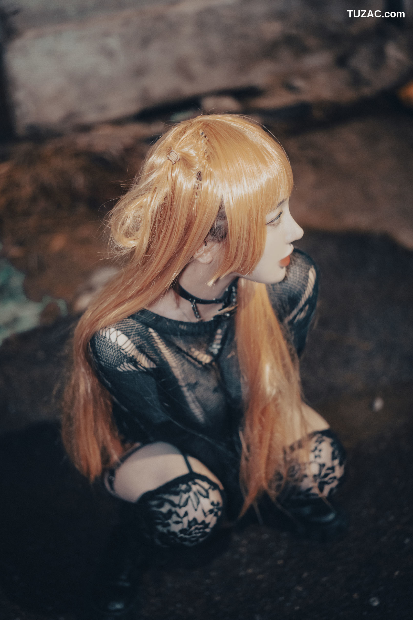 韩国美女-孙乐乐-Son-YeEun-死亡笔记-弥海砂-无圣光-cosplay-Backout-Queen-Misa