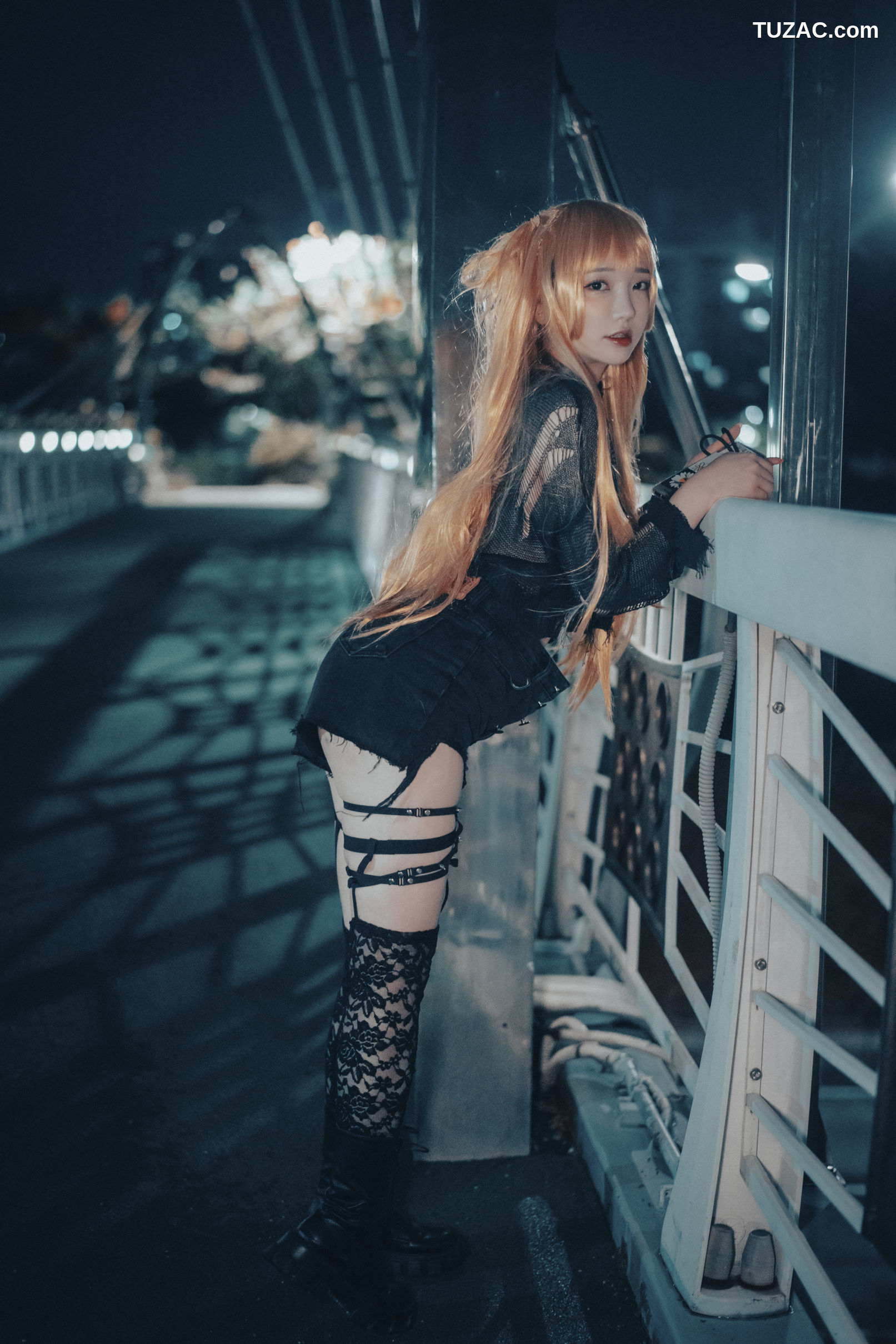 韩国美女-孙乐乐-Son-YeEun-死亡笔记-弥海砂-无圣光-cosplay-Backout-Queen-Misa