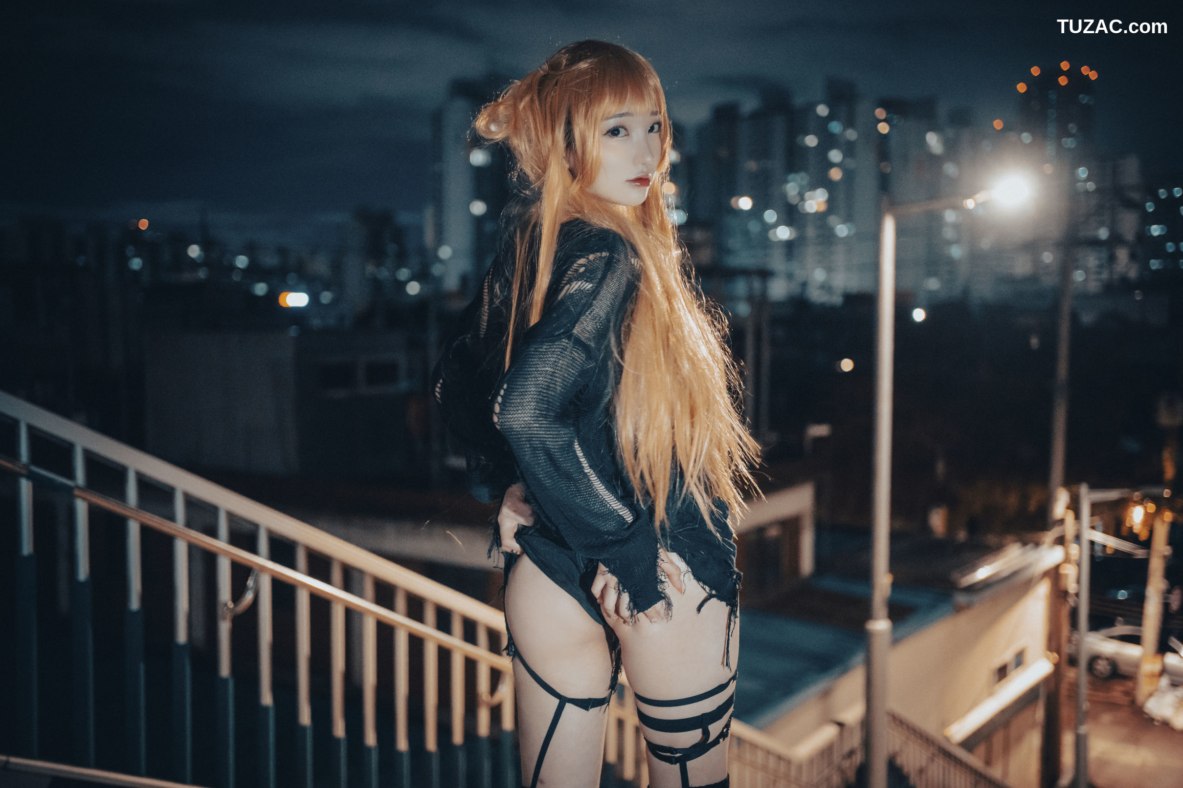 韩国美女-孙乐乐-Son-YeEun-死亡笔记-弥海砂-无圣光-cosplay-Backout-Queen-Misa