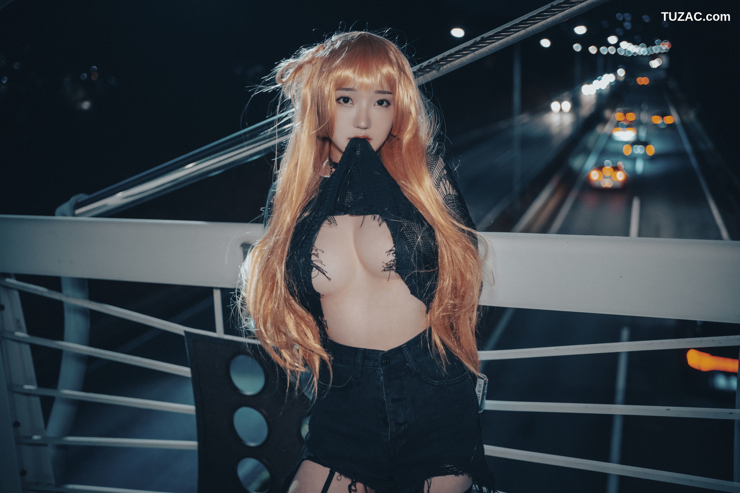 韩国美女-孙乐乐-Son-YeEun-死亡笔记-弥海砂-无圣光-cosplay-Backout-Queen-Misa