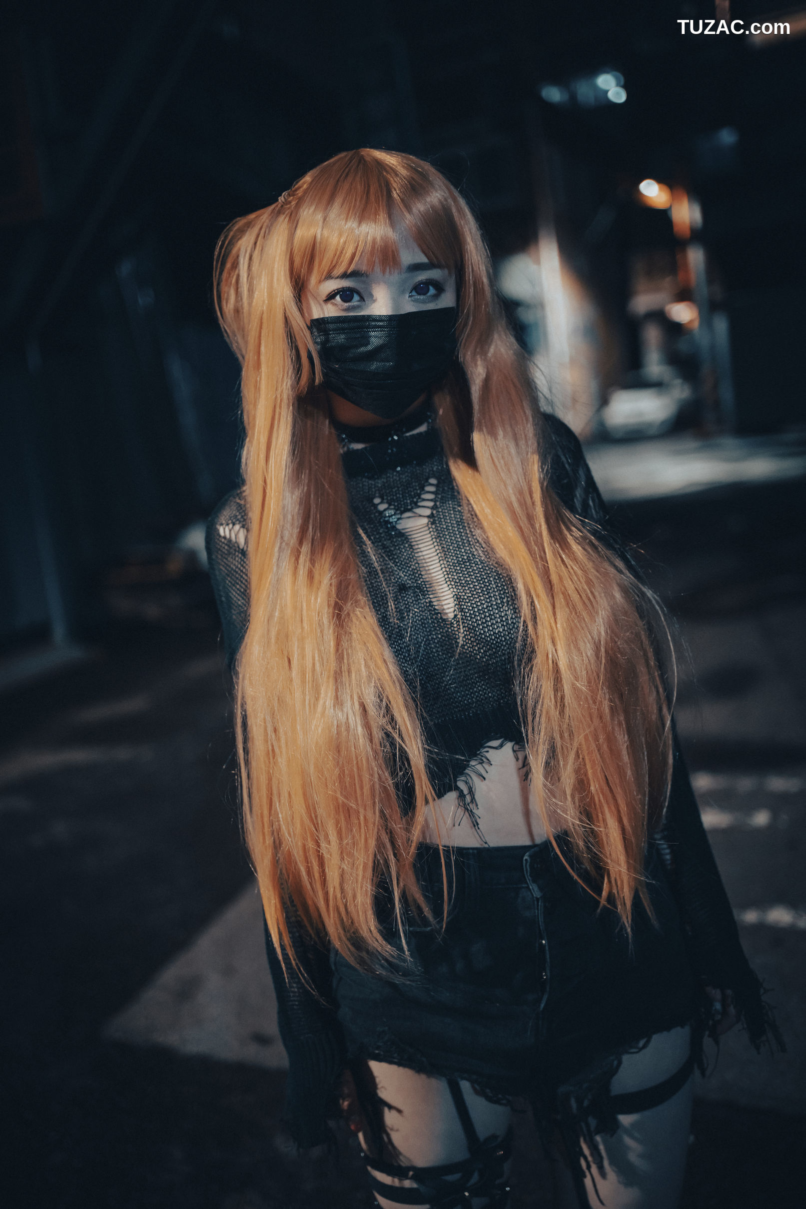 韩国美女-孙乐乐-Son-YeEun-死亡笔记-弥海砂-无圣光-cosplay-Backout-Queen-Misa