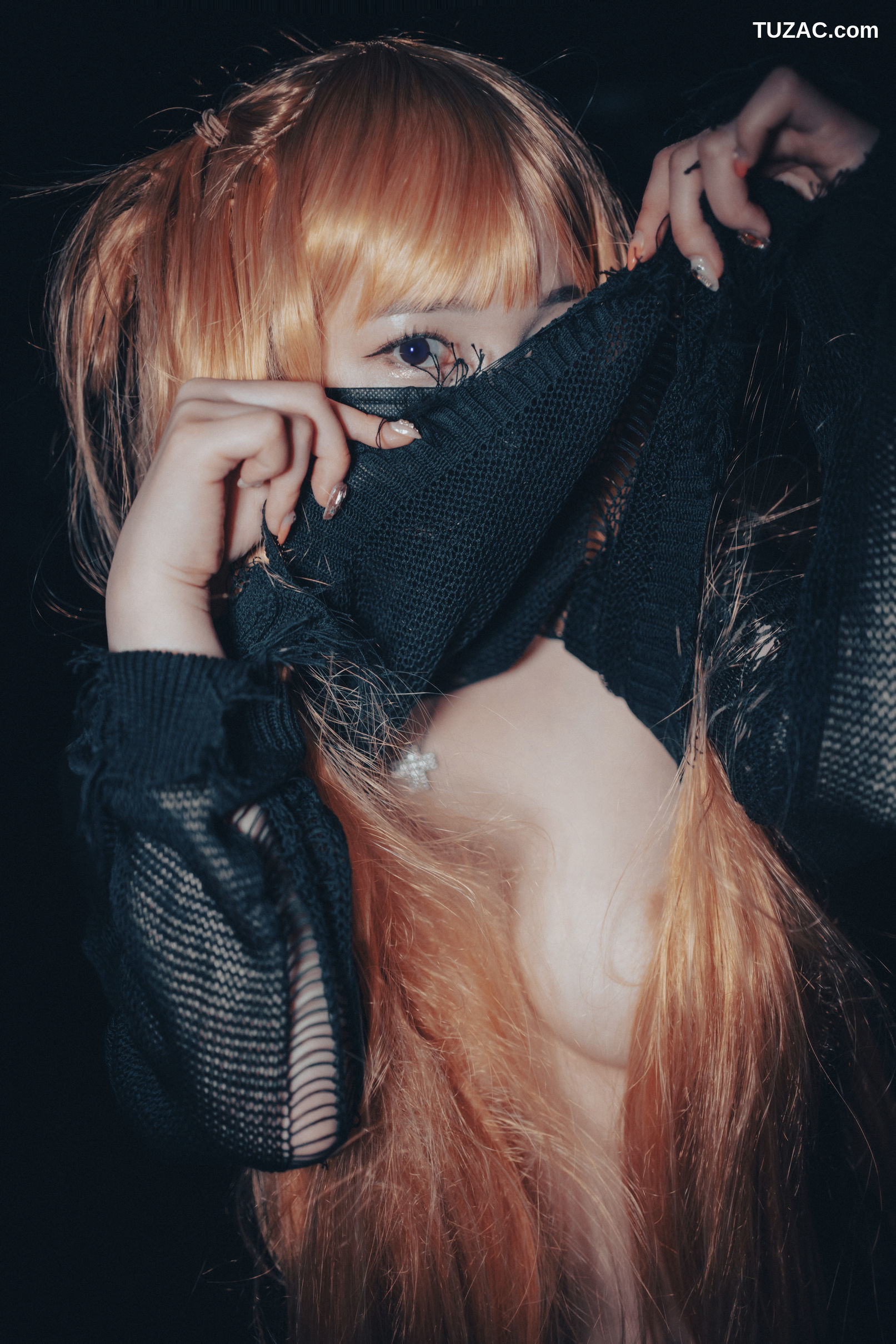 韩国美女-孙乐乐-Son-YeEun-死亡笔记-弥海砂-无圣光-cosplay-Backout-Queen-Misa