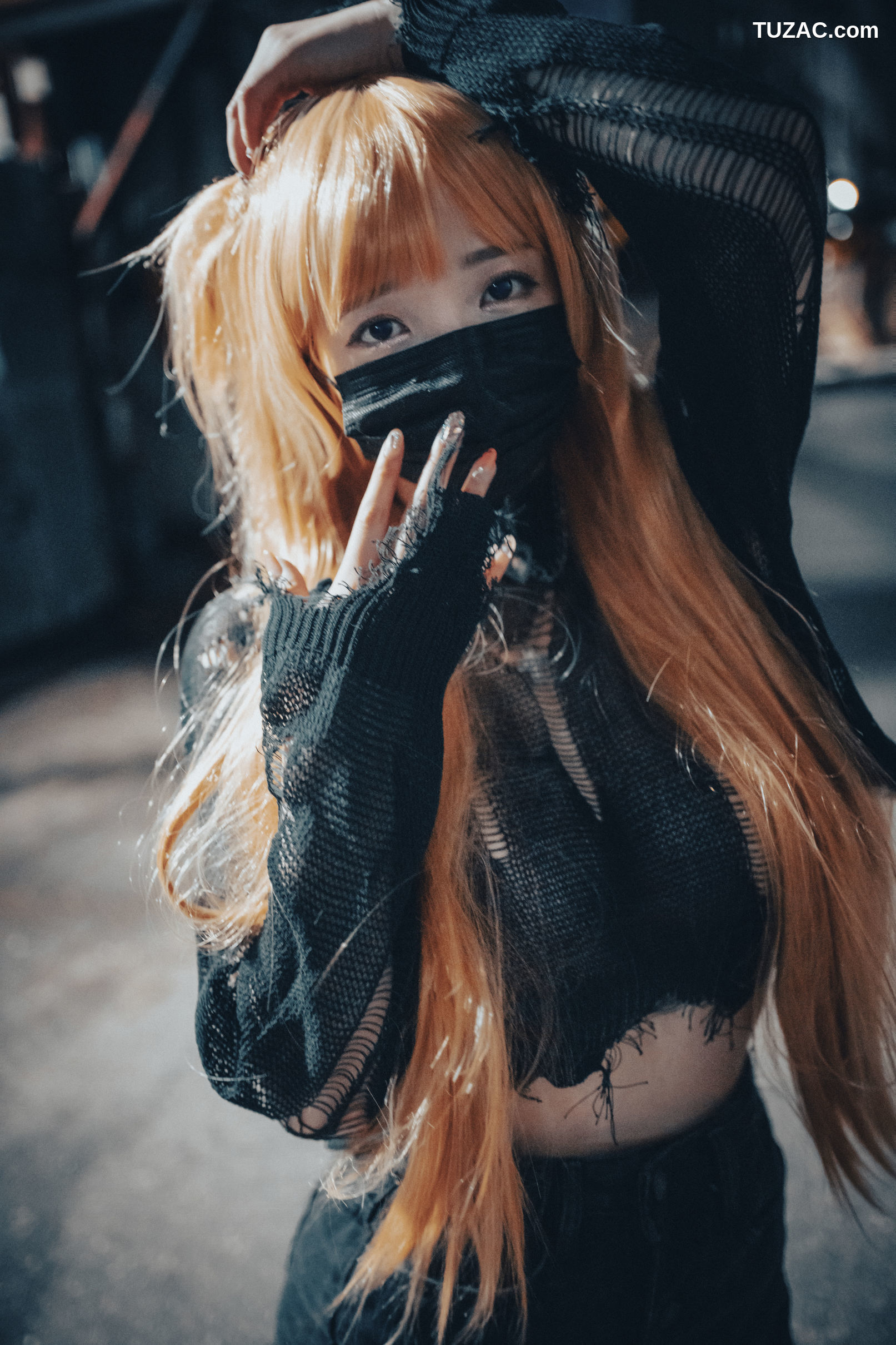 韩国美女-孙乐乐-Son-YeEun-死亡笔记-弥海砂-无圣光-cosplay-Backout-Queen-Misa