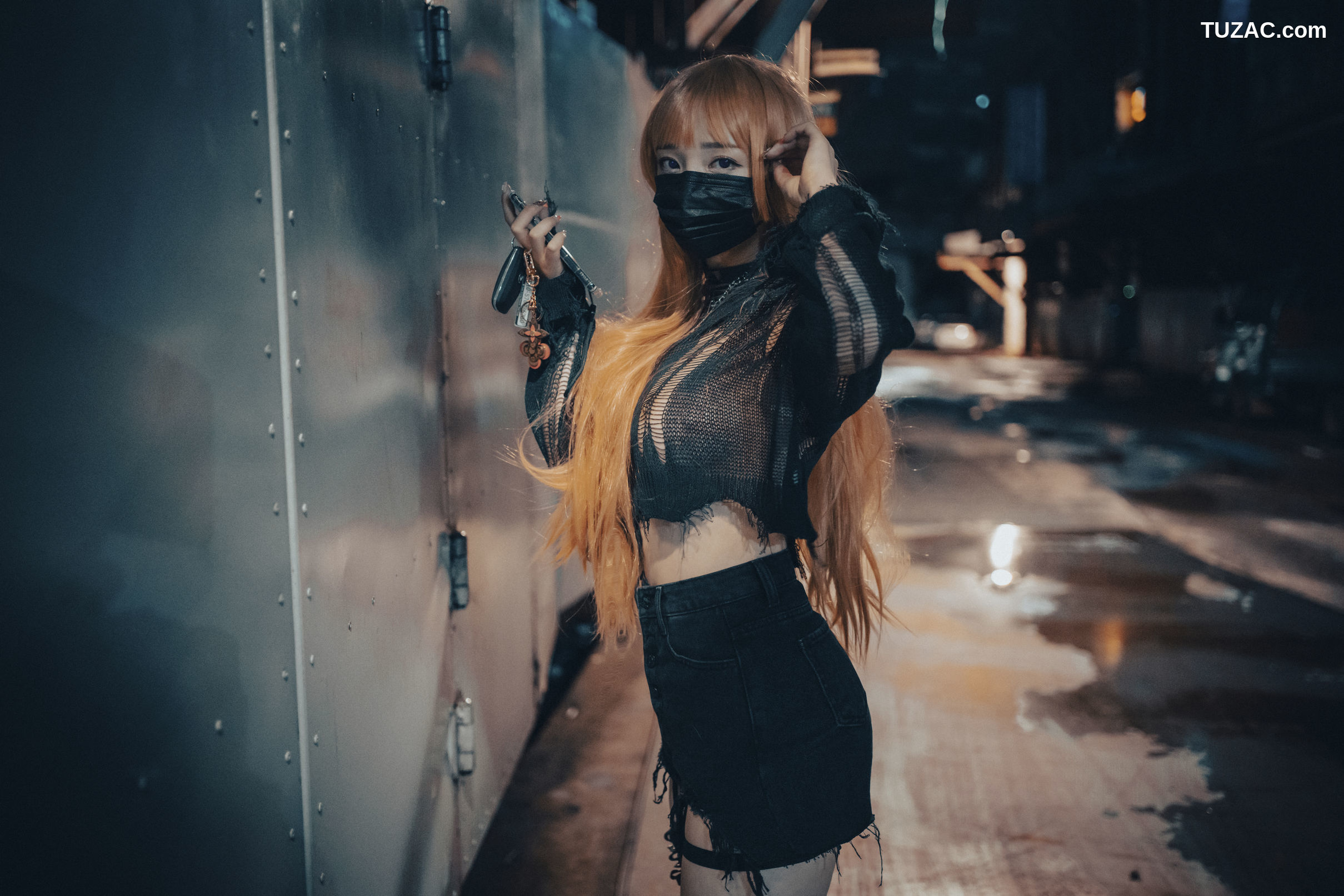 韩国美女-孙乐乐-Son-YeEun-死亡笔记-弥海砂-无圣光-cosplay-Backout-Queen-Misa
