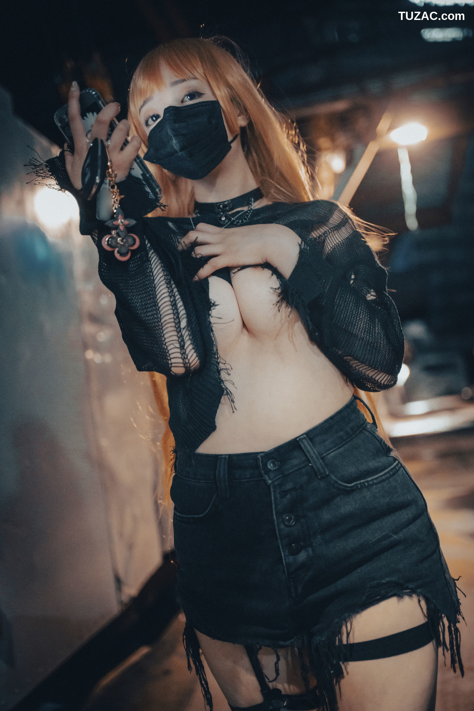 韩国美女-孙乐乐-Son-YeEun-死亡笔记-弥海砂-无圣光-cosplay-Backout-Queen-Misa