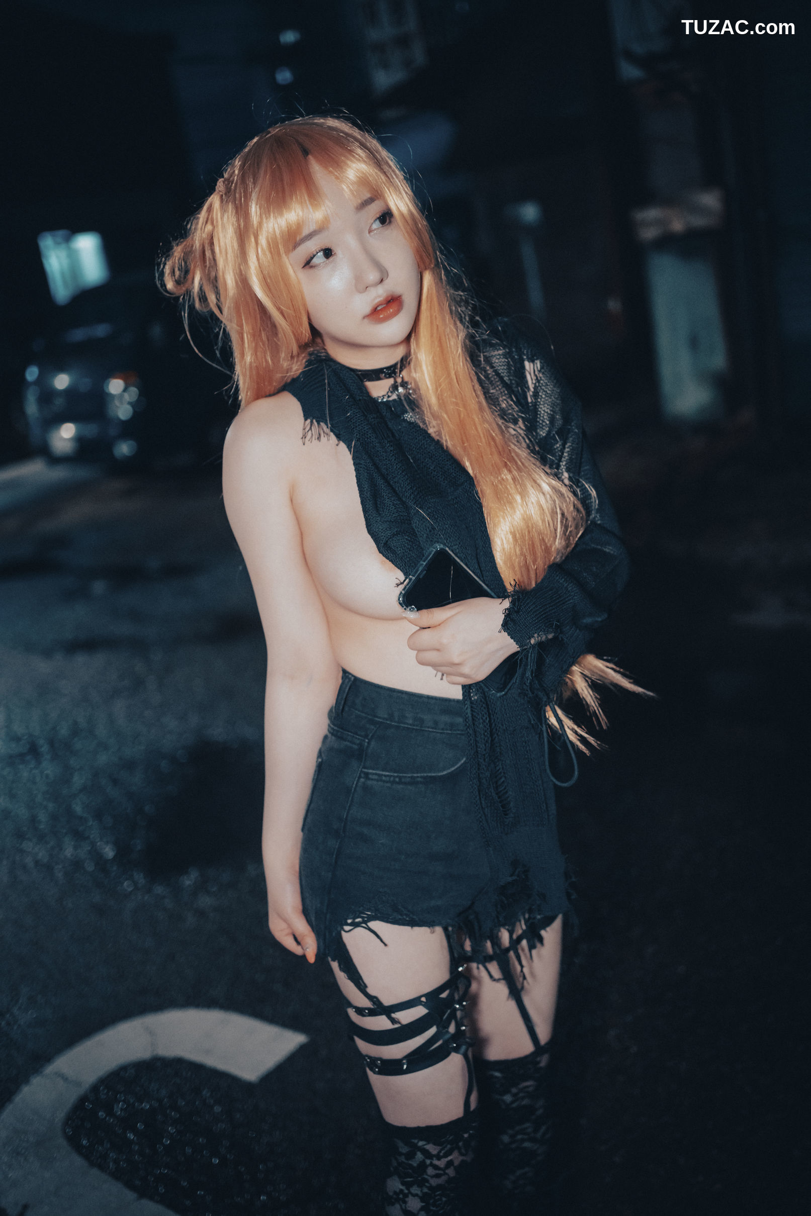 韩国美女-孙乐乐-Son-YeEun-死亡笔记-弥海砂-无圣光-cosplay-Backout-Queen-Misa