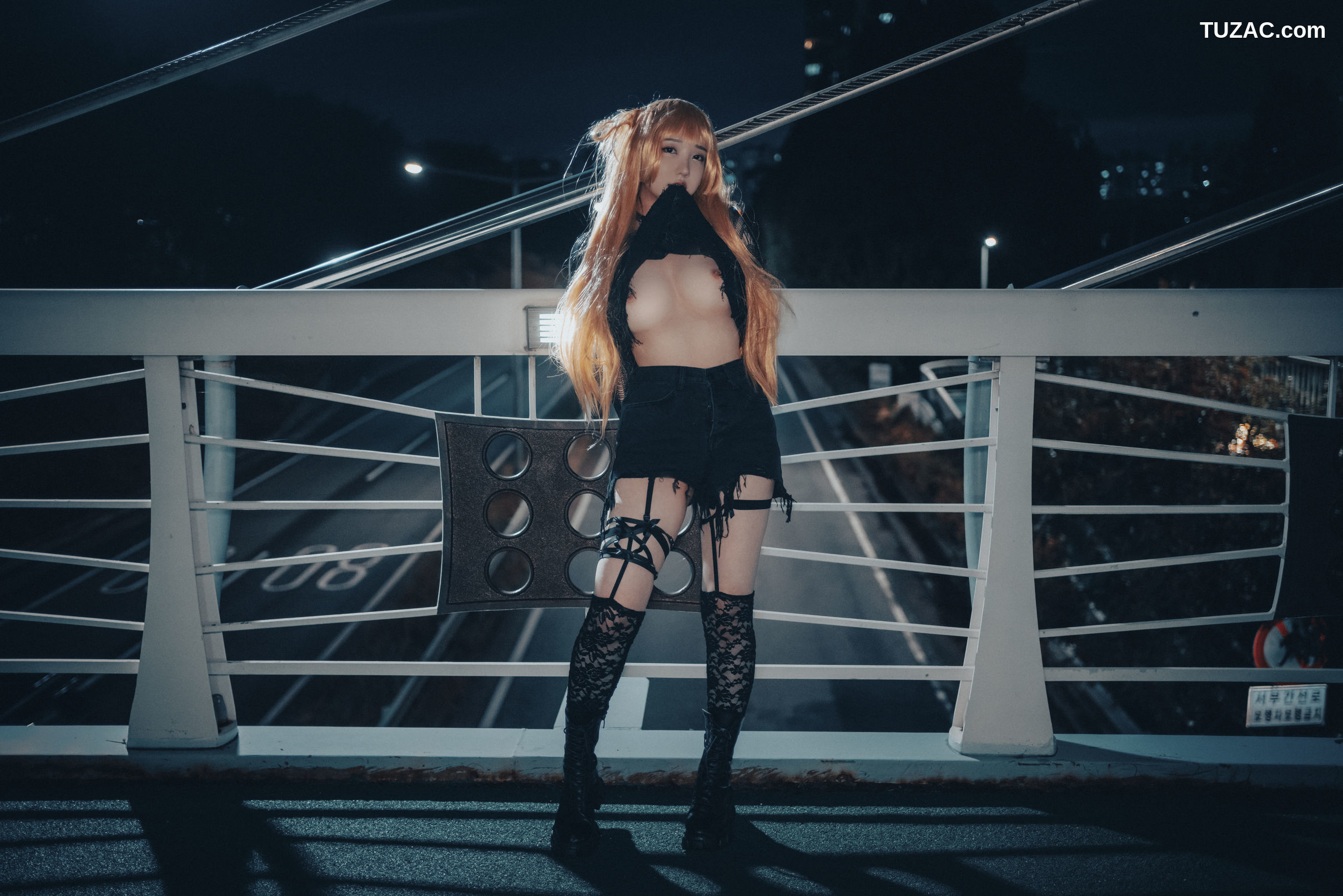 韩国美女-孙乐乐-Son-YeEun-死亡笔记-弥海砂-无圣光-cosplay-Backout-Queen-Misa