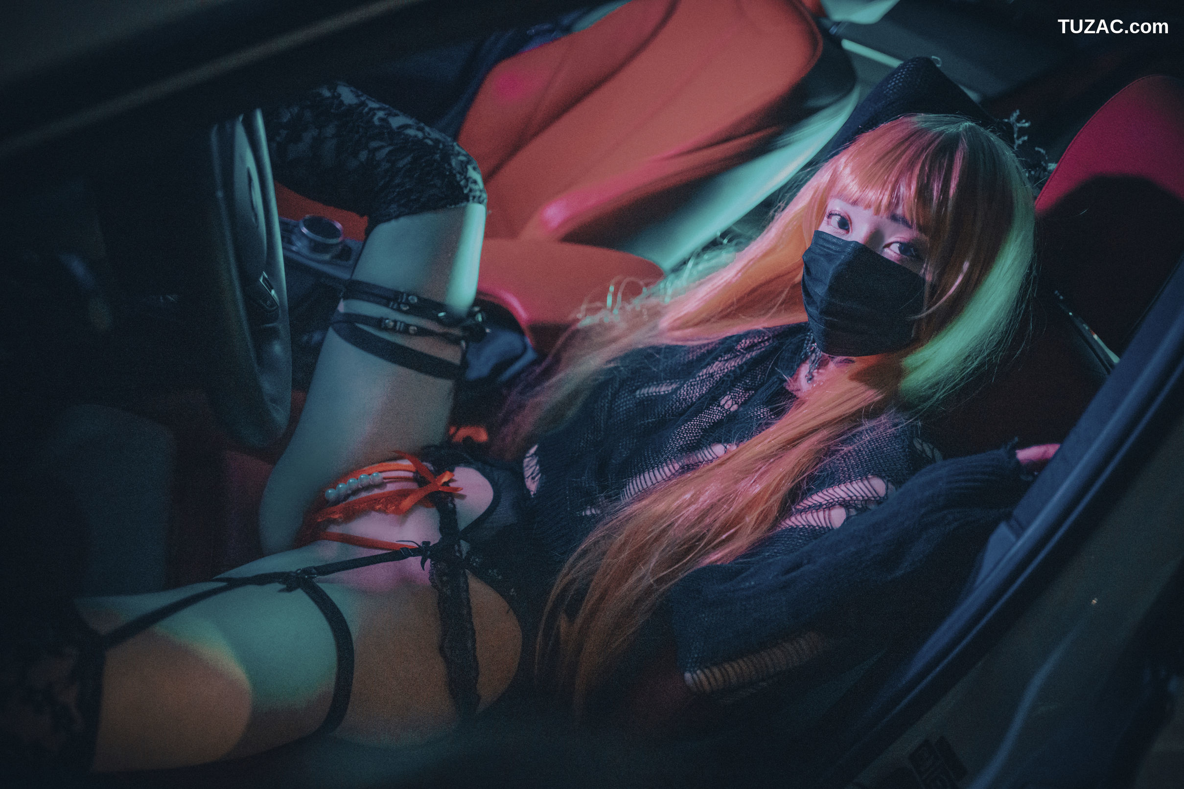 韩国美女-孙乐乐-Son-YeEun-死亡笔记-弥海砂-无圣光-cosplay-Backout-Queen-Misa