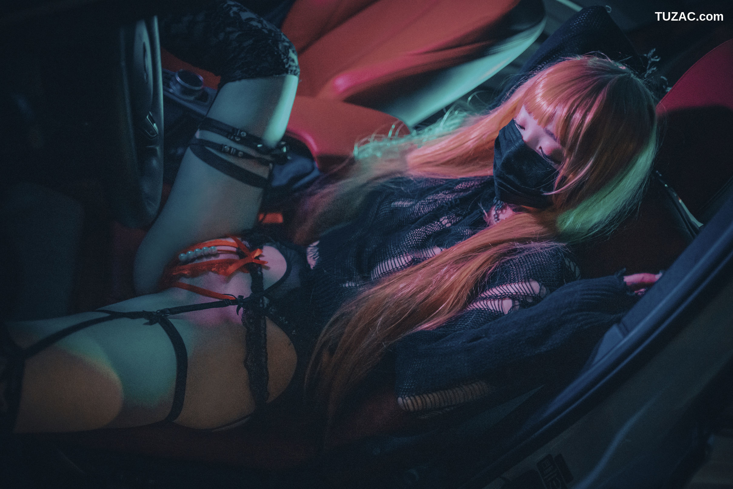 韩国美女-孙乐乐-Son-YeEun-死亡笔记-弥海砂-无圣光-cosplay-Backout-Queen-Misa